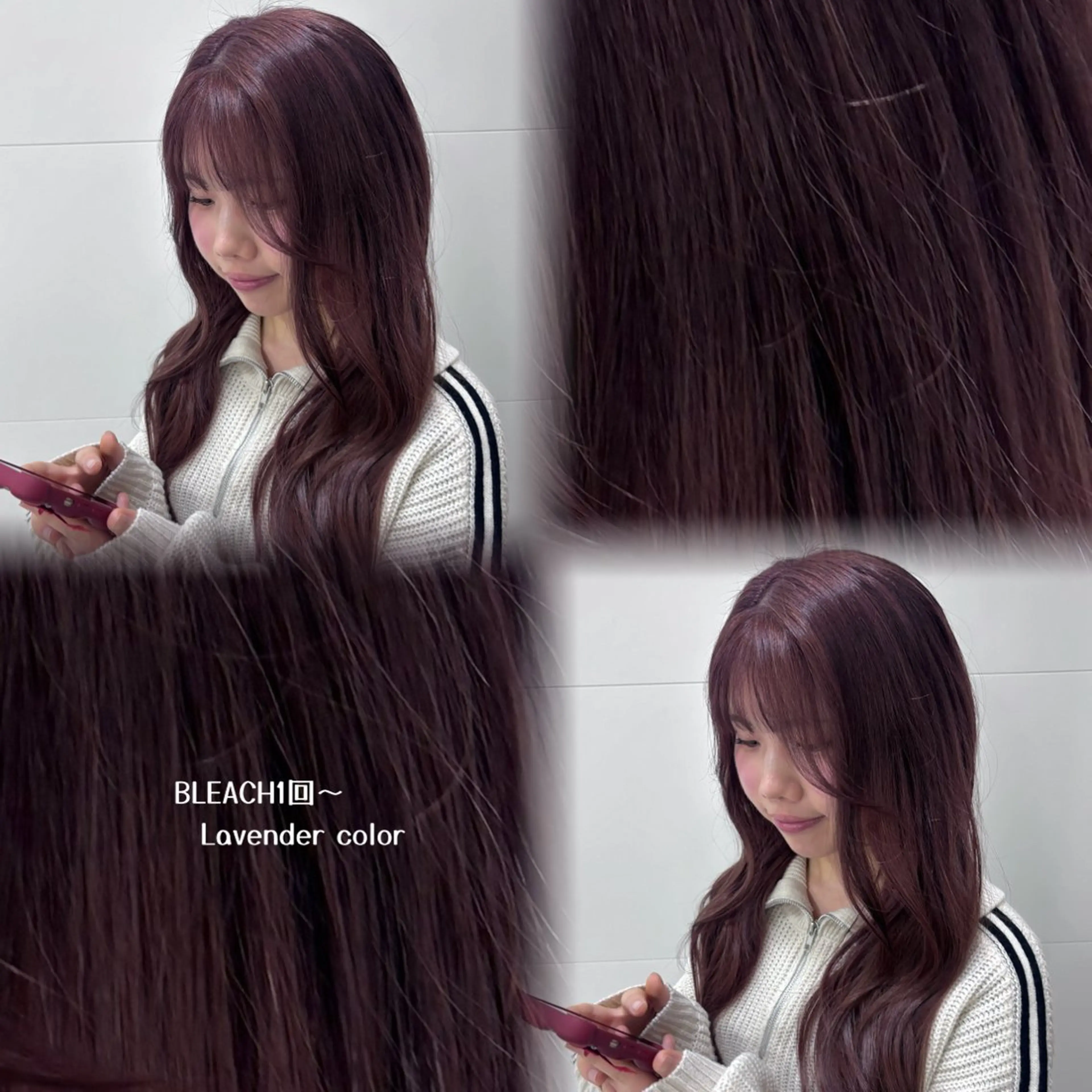 ロング カラー カット ヘアカラー トリートメント 🫧🎀SARA/ ブリーチ/金山💓のヘアスタイル