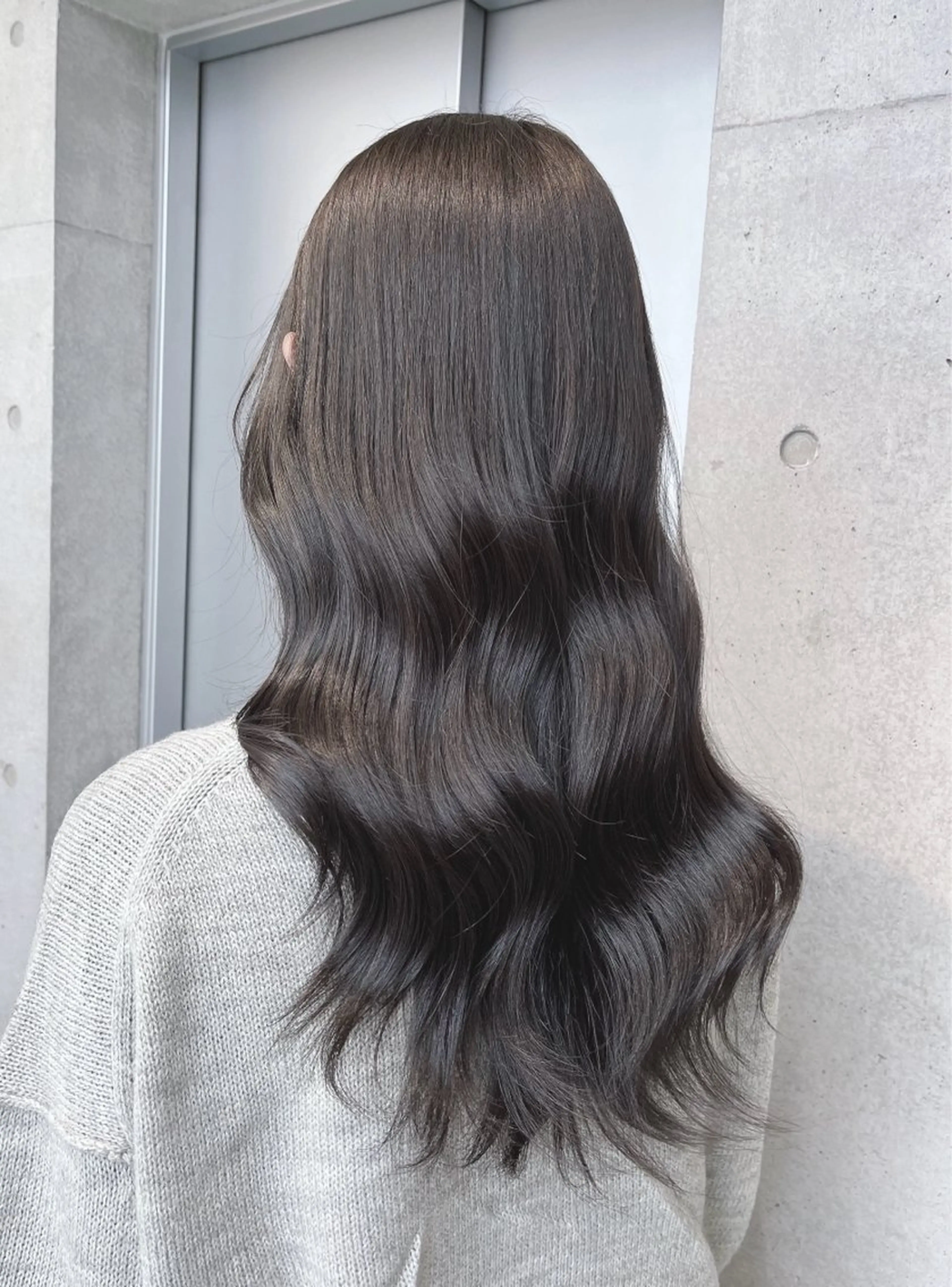 ロング カラー トリートメント 🌫️大人韓国ヘア 🌫️naoyaのヘアスタイル