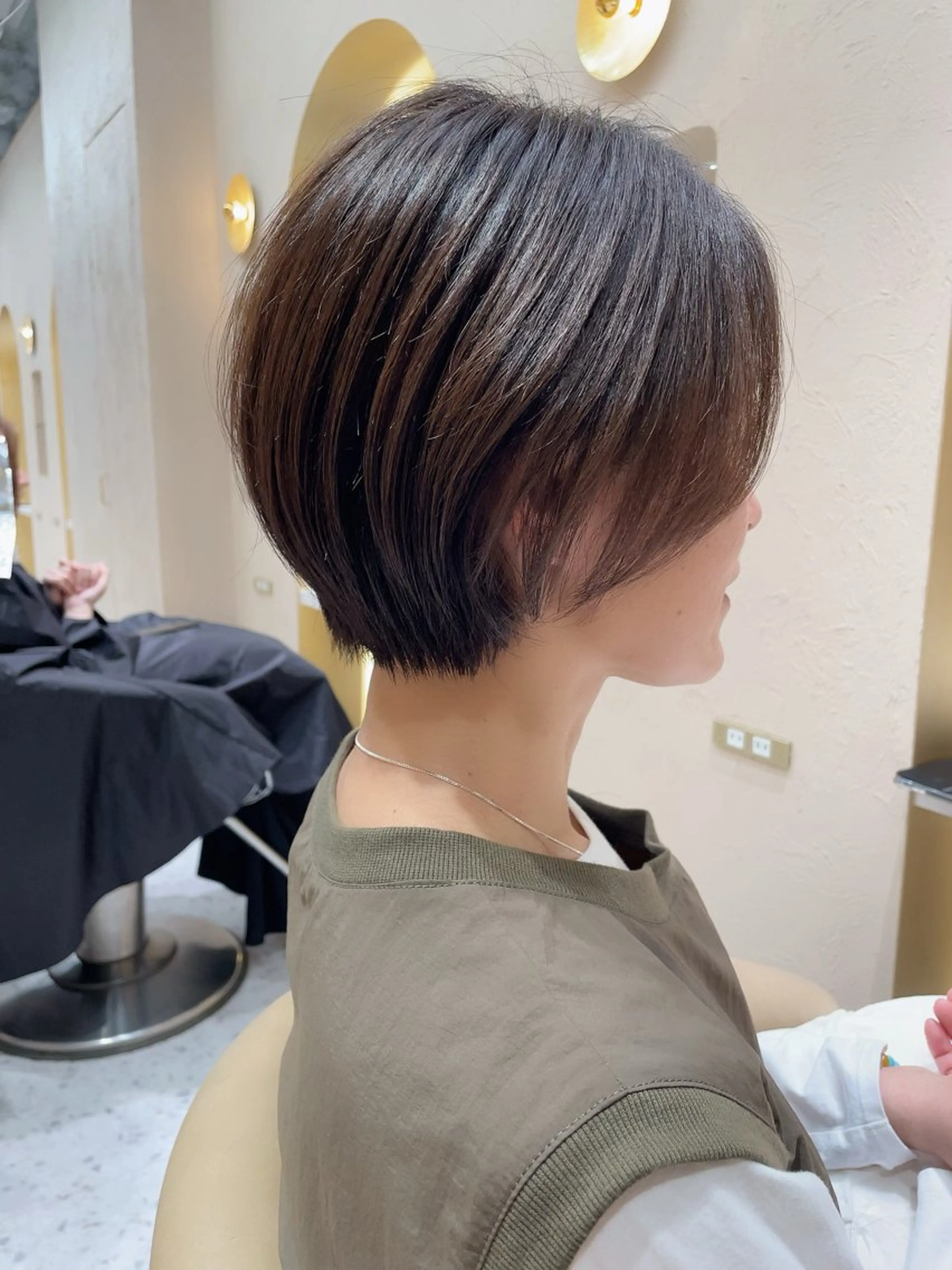 ショート カラー カット ヘアカラー トリートメント 韓国ヘア/髪質改善 /Harunaのヘアスタイル