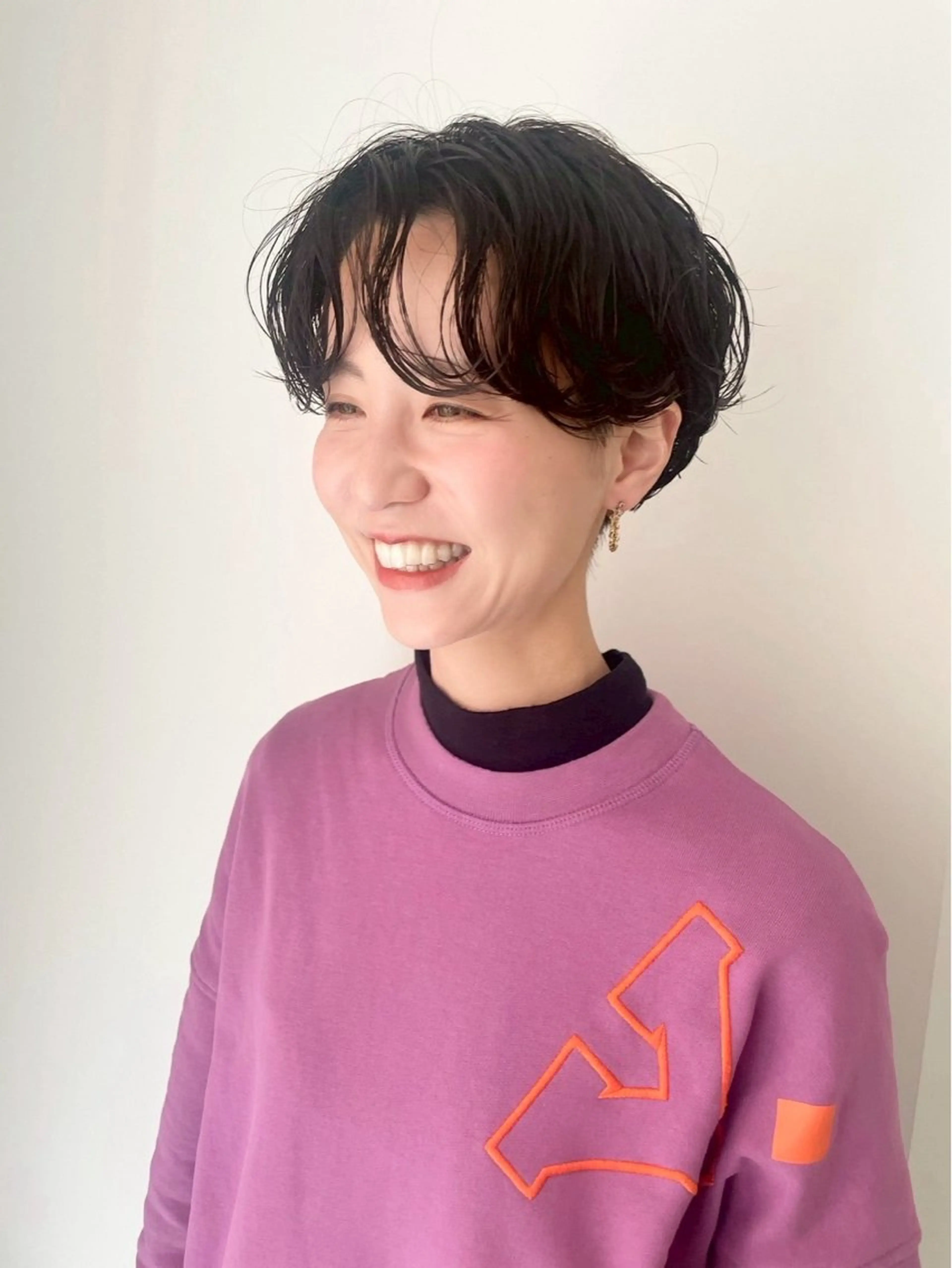 ショート パーマ 艶カラー/ハイトーン /Seinaのマツエク・マツパデザイン