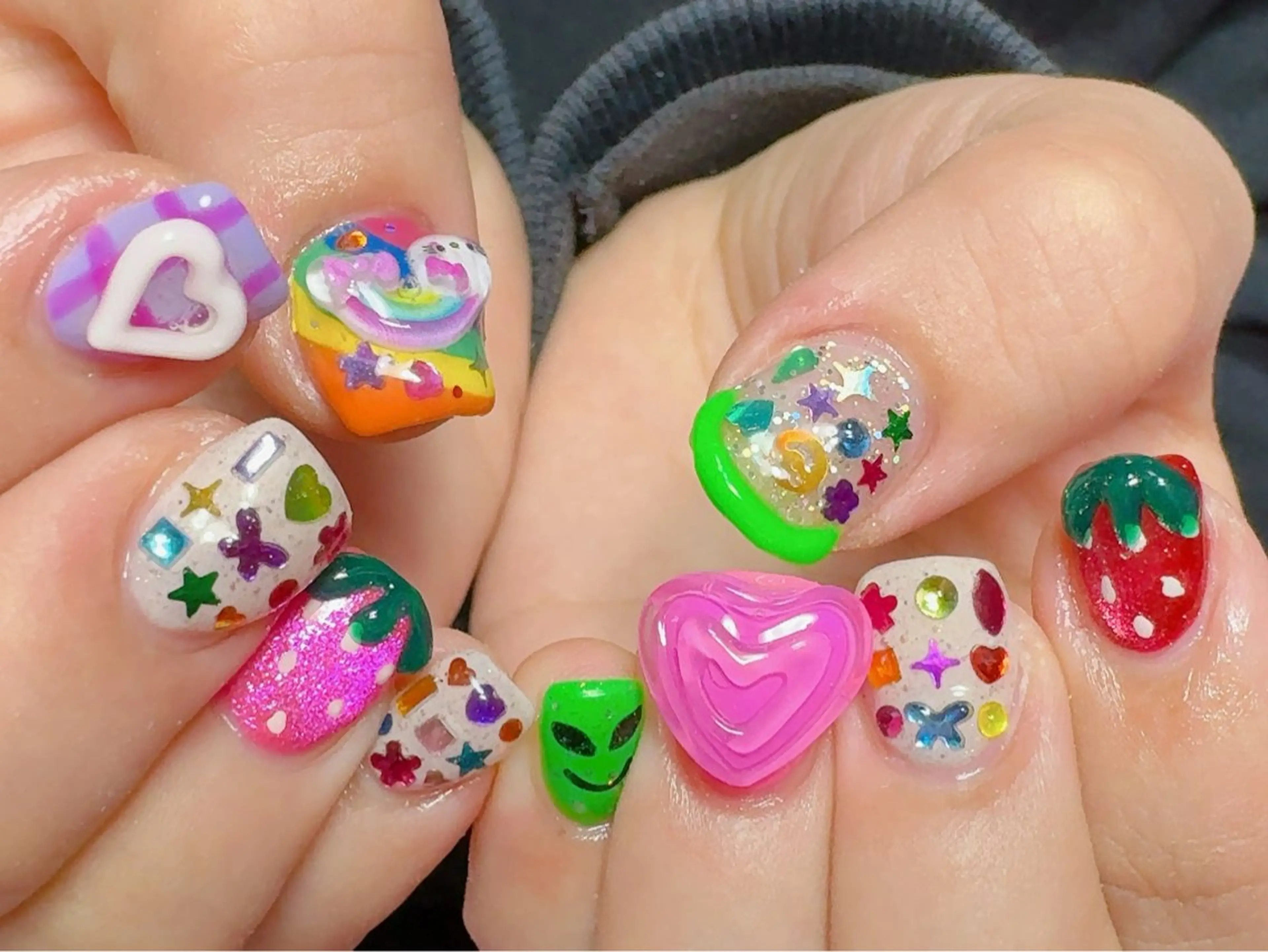 ネイル ハンドネイル Nail Atelier IamI所属・アイアムアイ 大村磨衣のネイルデザイン