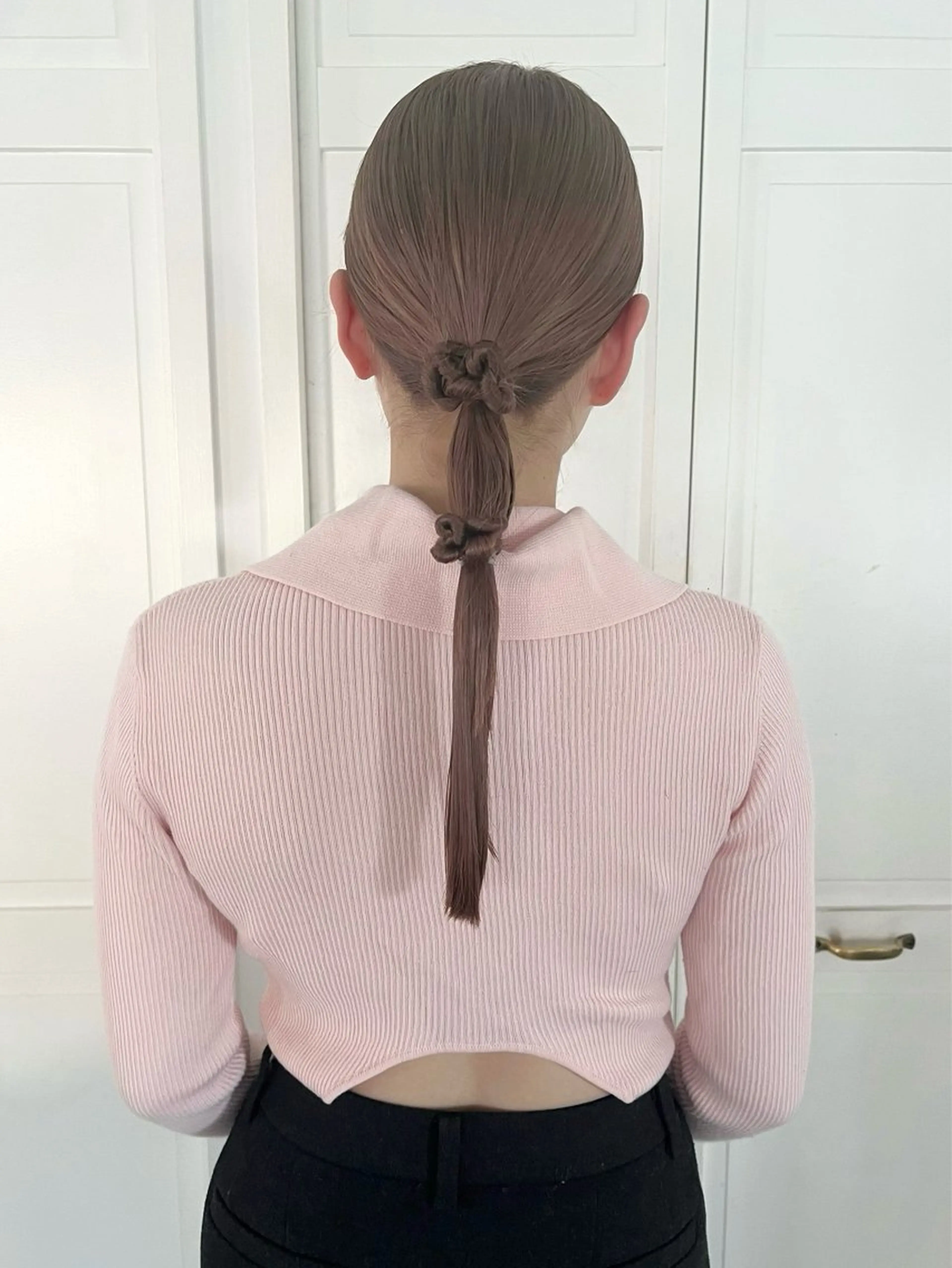 カラー ヘアカラー ブリーチカラー🎀 韓国風/寺門美優のヘアスタイル