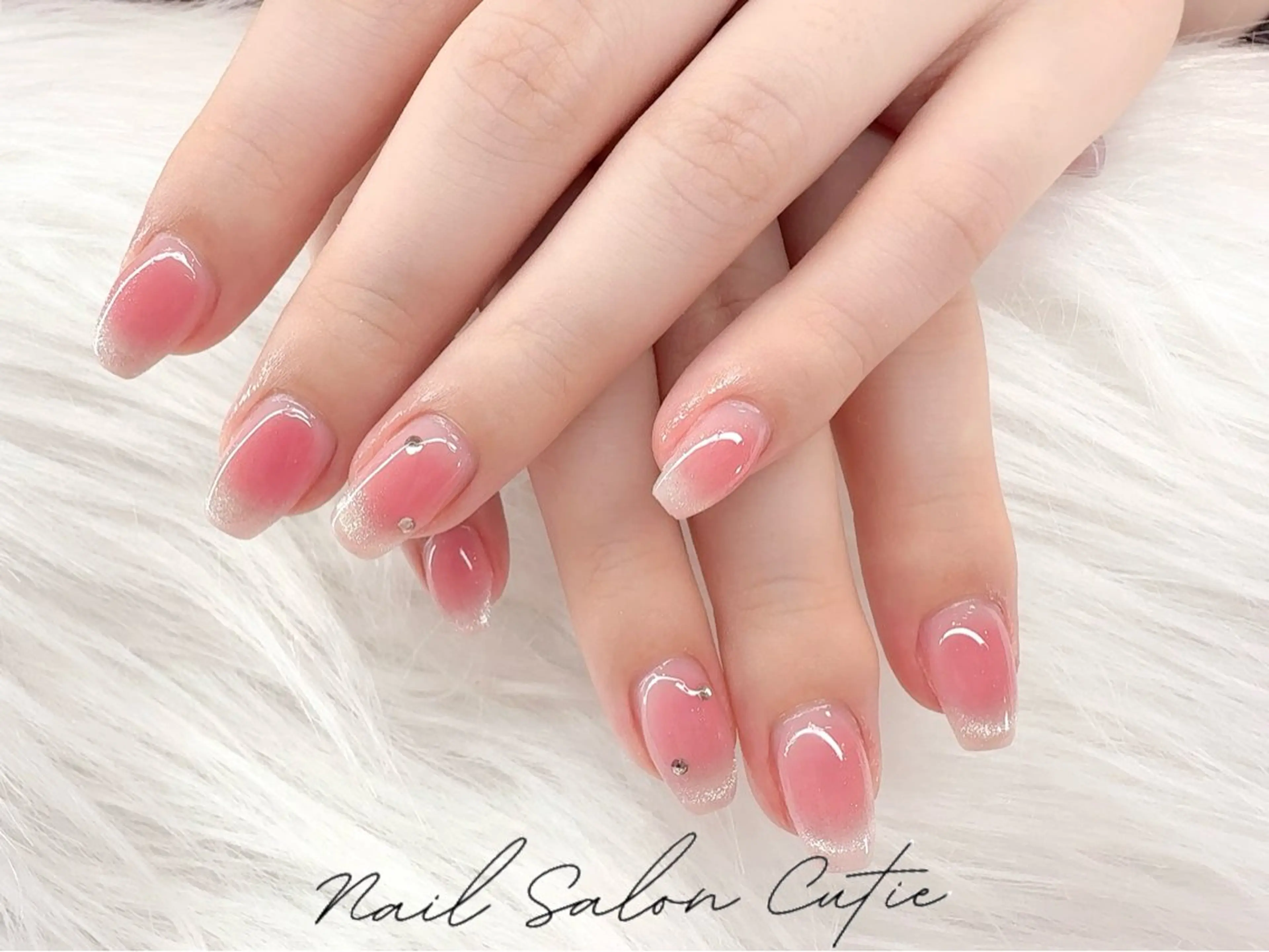 ネイル フットネイル ジェルネイル ハート 韓国ネイル マグネットネイル ハンドネイル ワンホンネイル 韓国ネイルのネイルデザイン