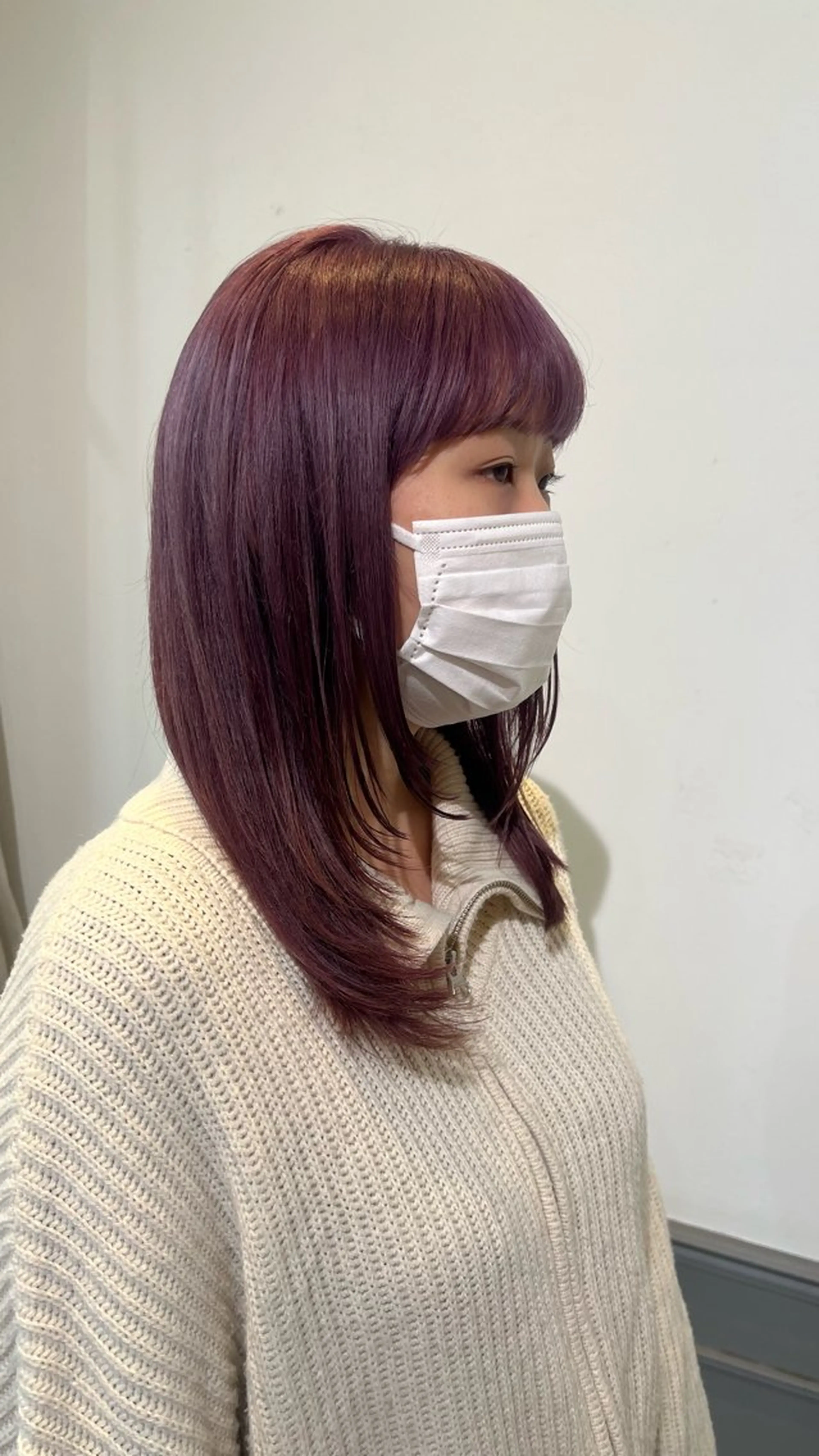 ブリーチ+カラー+トリートメントの写真