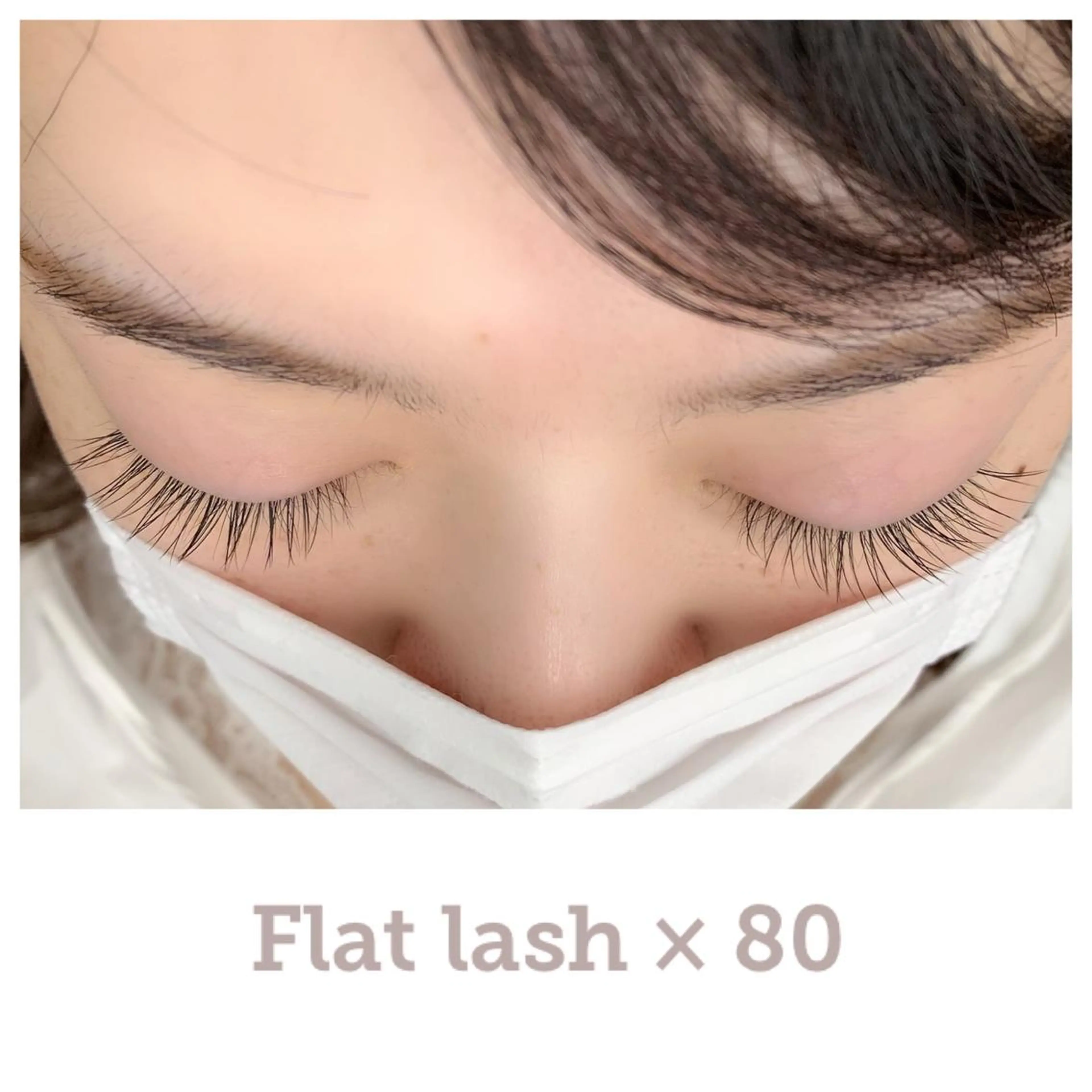 マツエク・マツパ Cカール フラットラッシュ and sharp eyelash所属・&# eyelash Sanaのマツエク・マツパデザイン
