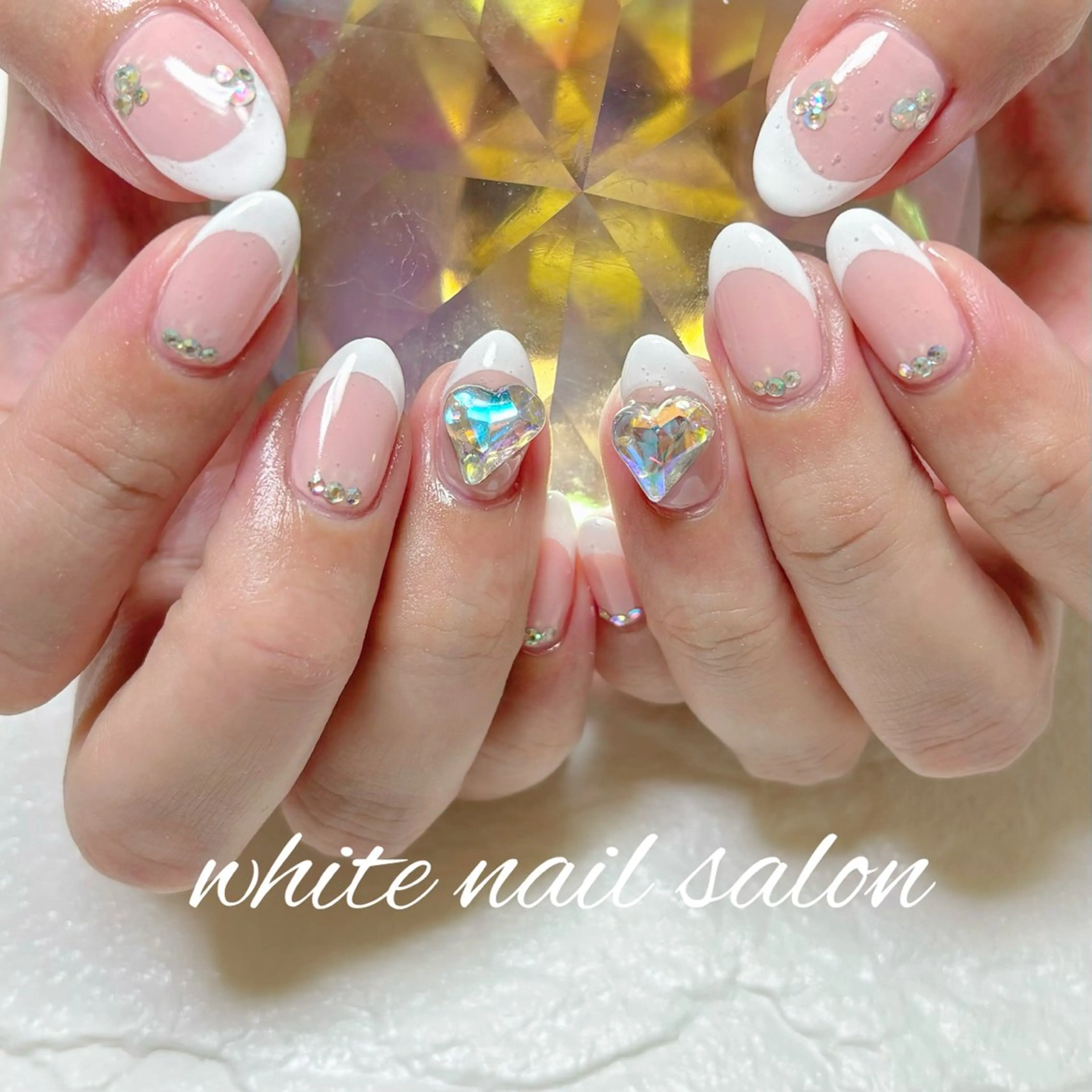 ネイル フットネイル ハンドネイル white nail salonのネイルデザイン