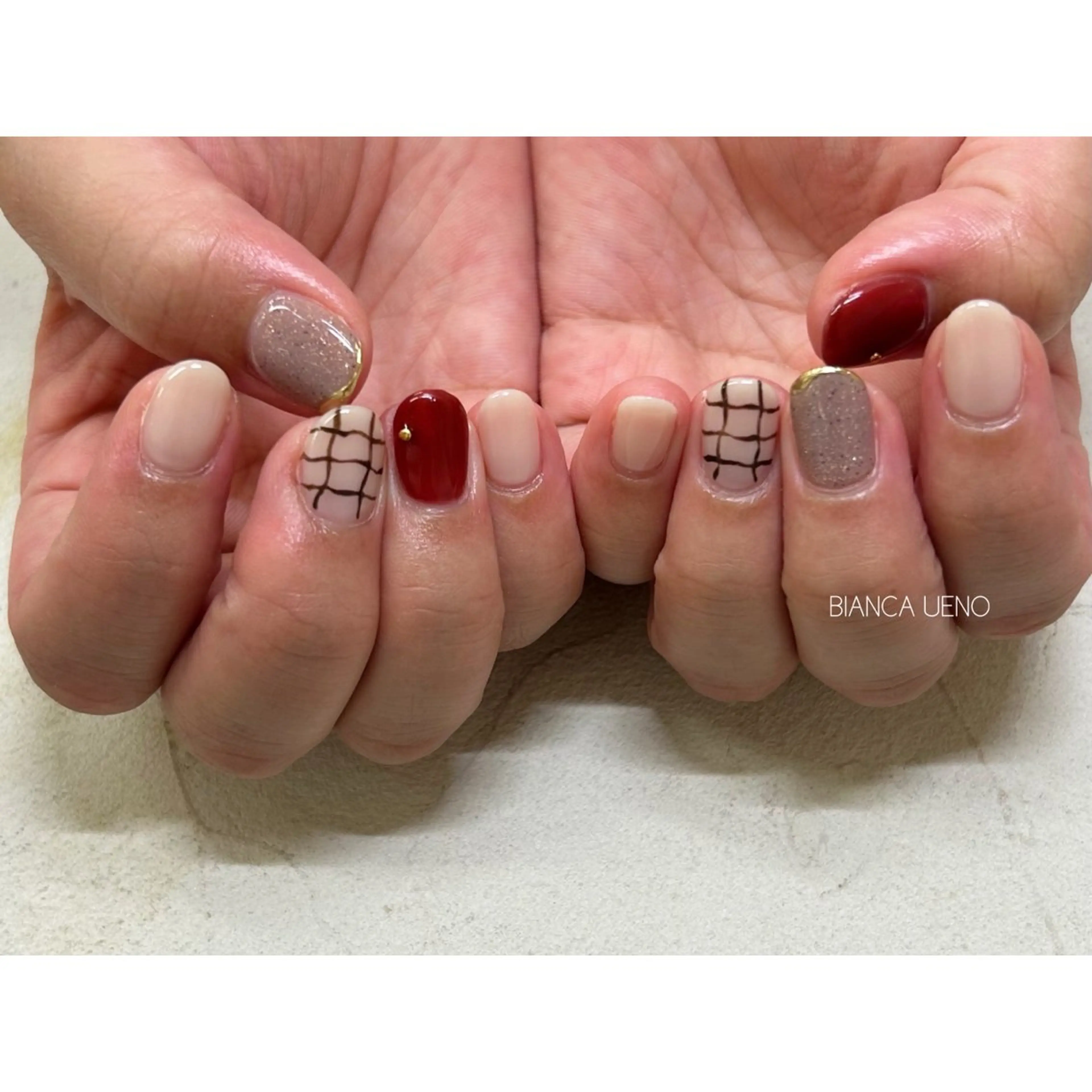 ネイル ハンドネイル Bianca KAGARAのネイルデザイン