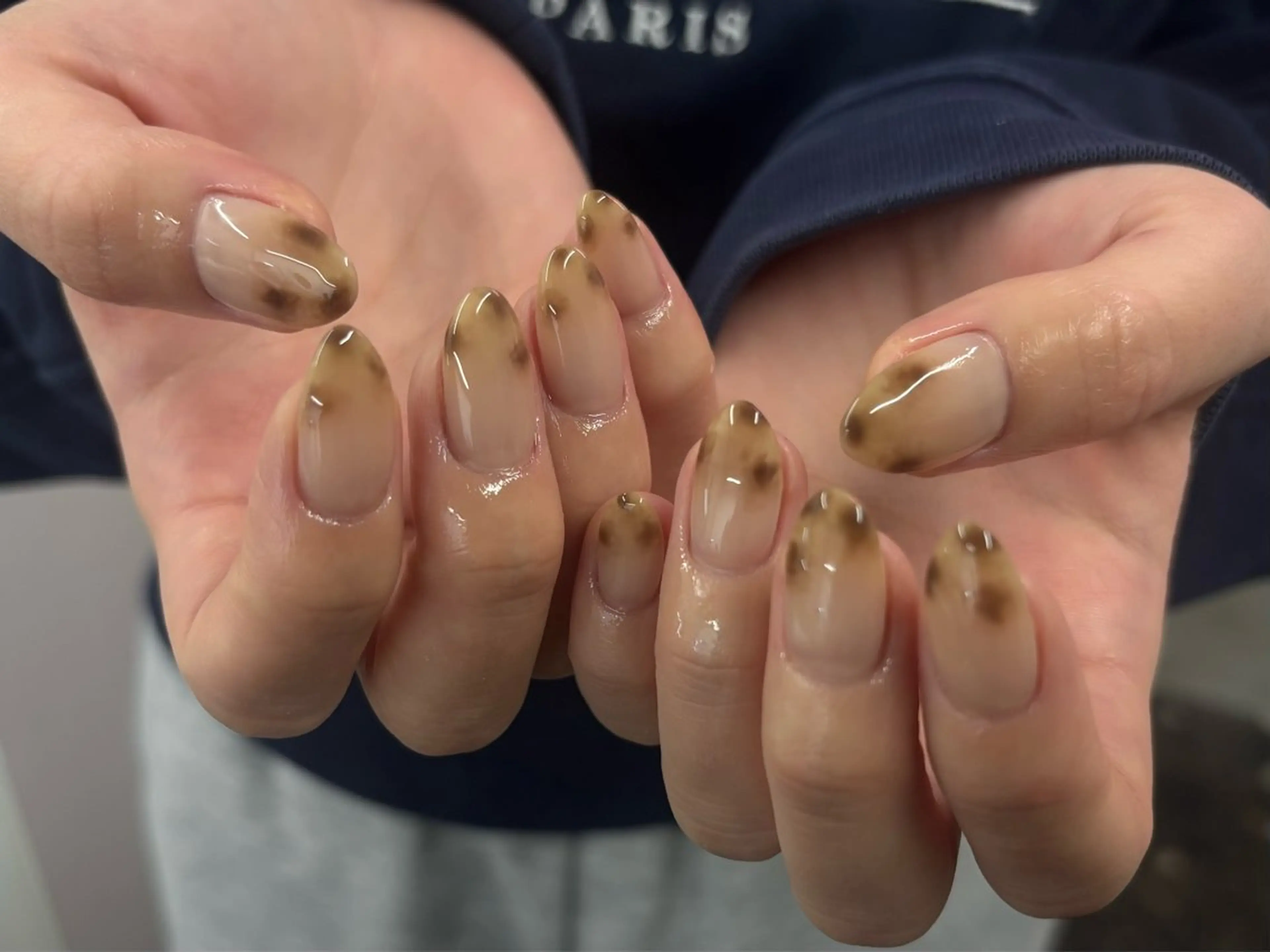 ネイル ハンドネイル rina ニュアンス♡ワンホンのネイルデザイン