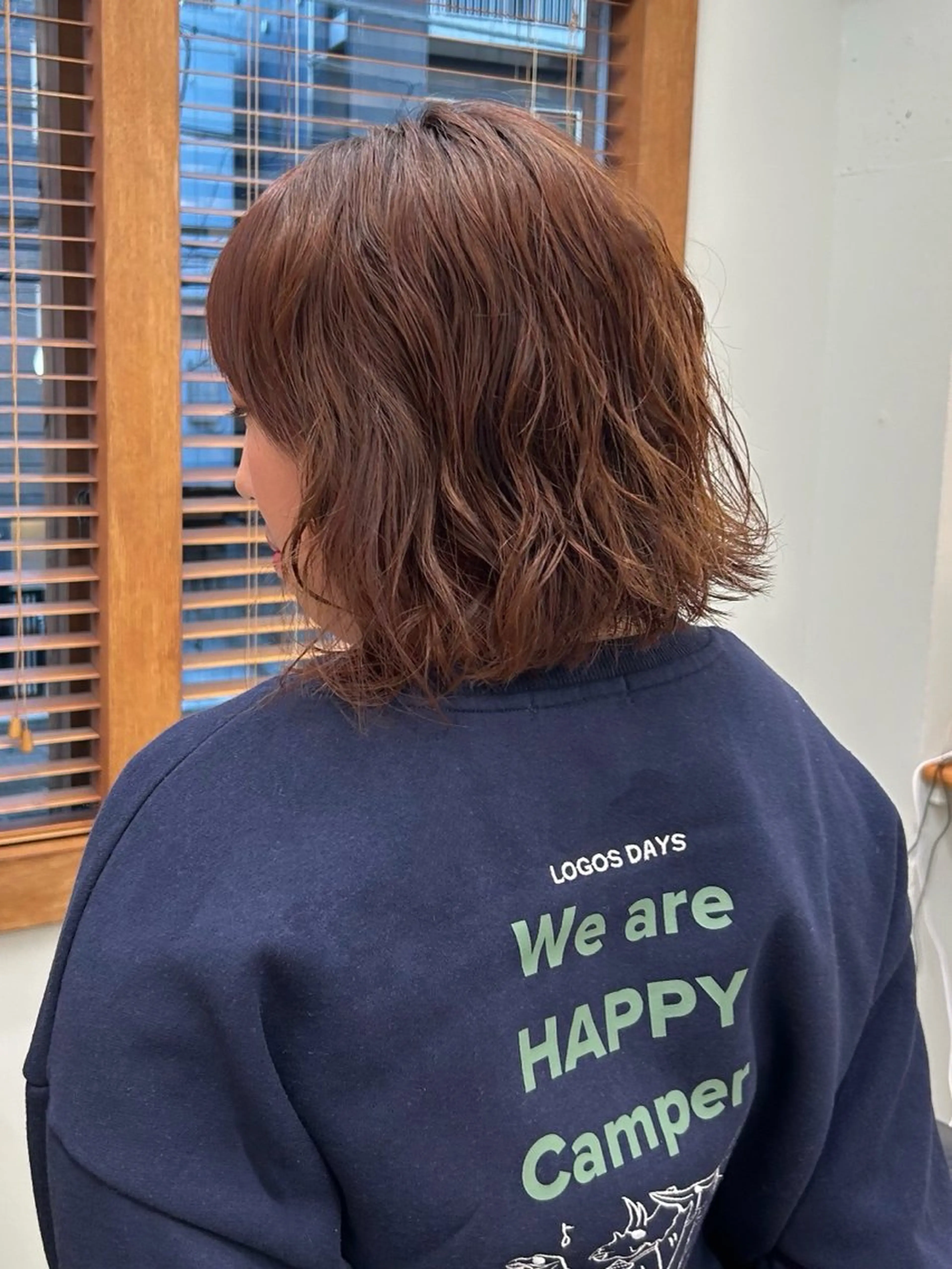 ミディアム パーマ カット パーマ ENIEN MAKE’S 立川所属・ミカ💫/パーマ/ ニュアンスパーマのヘアスタイル