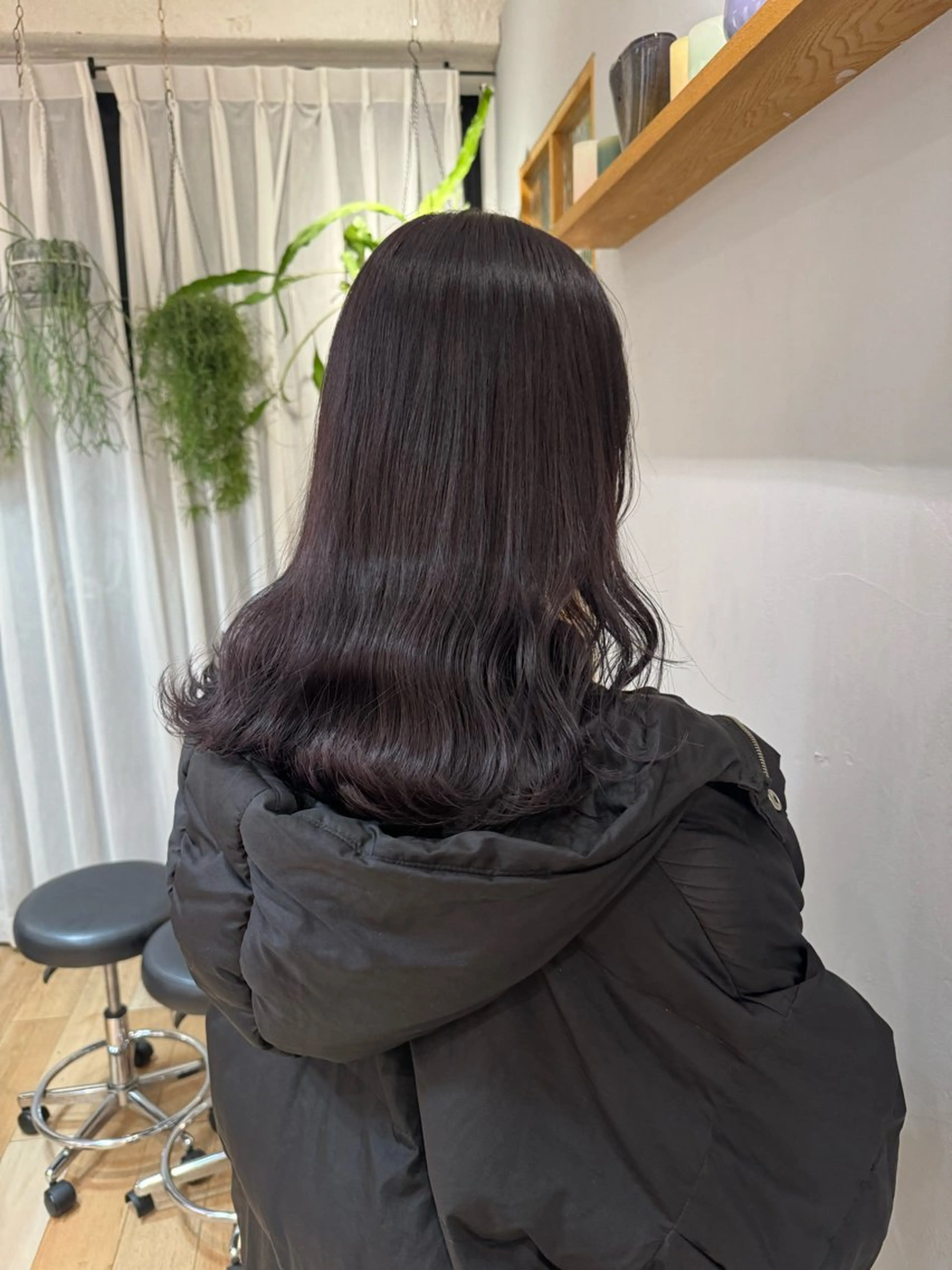 ロング カラー ラベンダーカラー ヘアカラー トリートメント 艶カラー 🤍🫧/makoのヘアスタイル