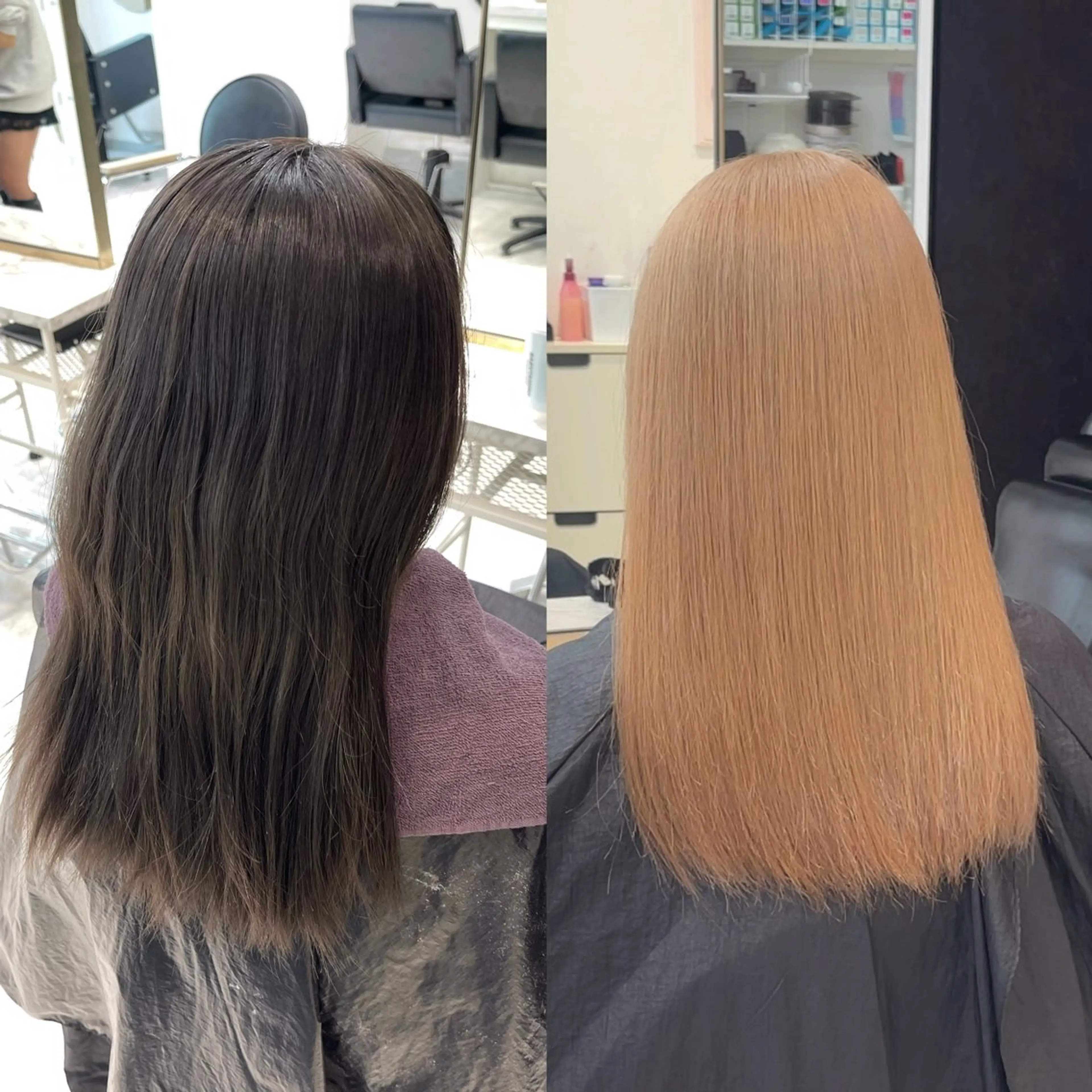 カラー ヘアカラー ハイトーンレイヤー ❤️‍🔥天照のヘアスタイル