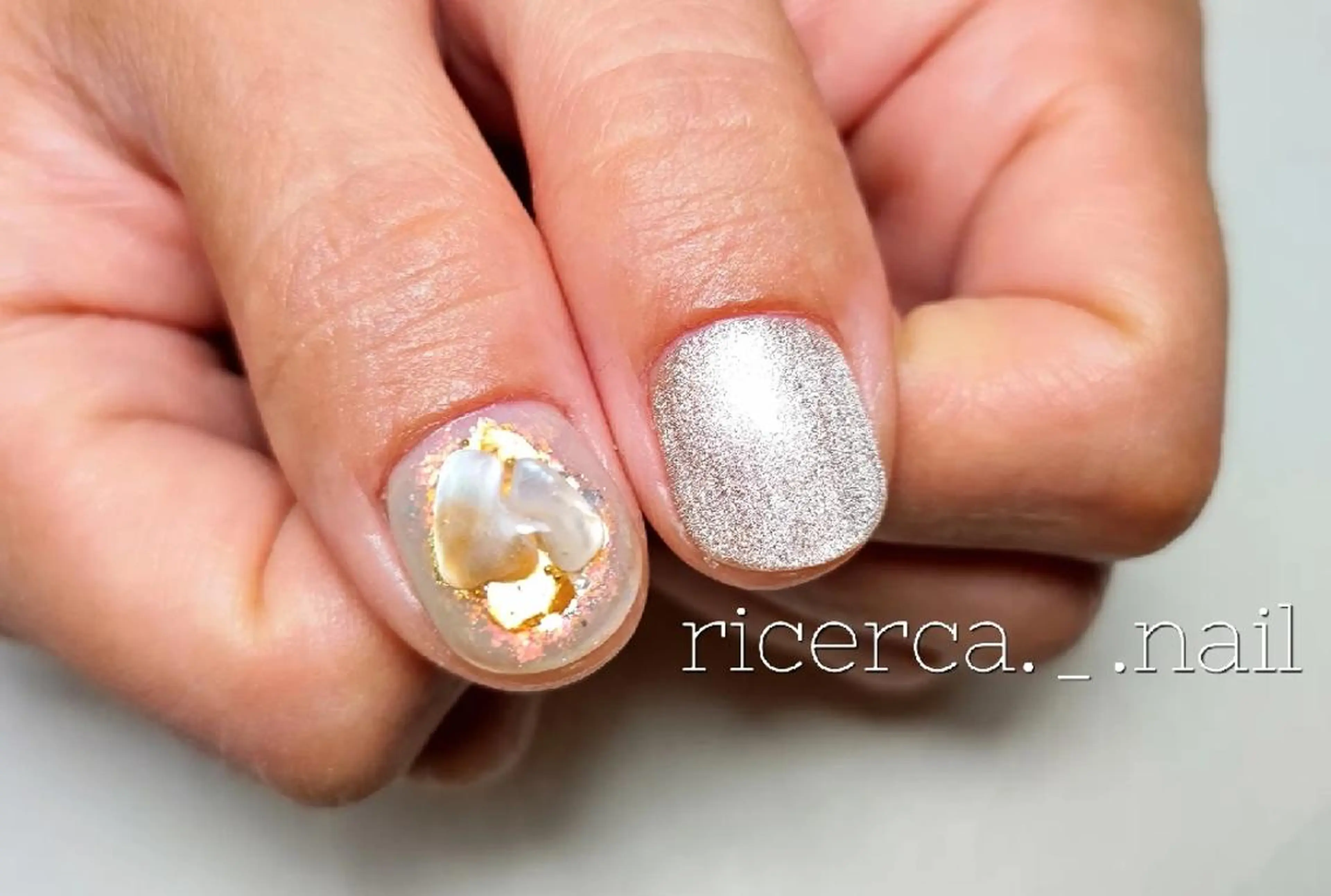 ネイル ハンドネイル ricerca._. nail ちゃこのネイルデザイン