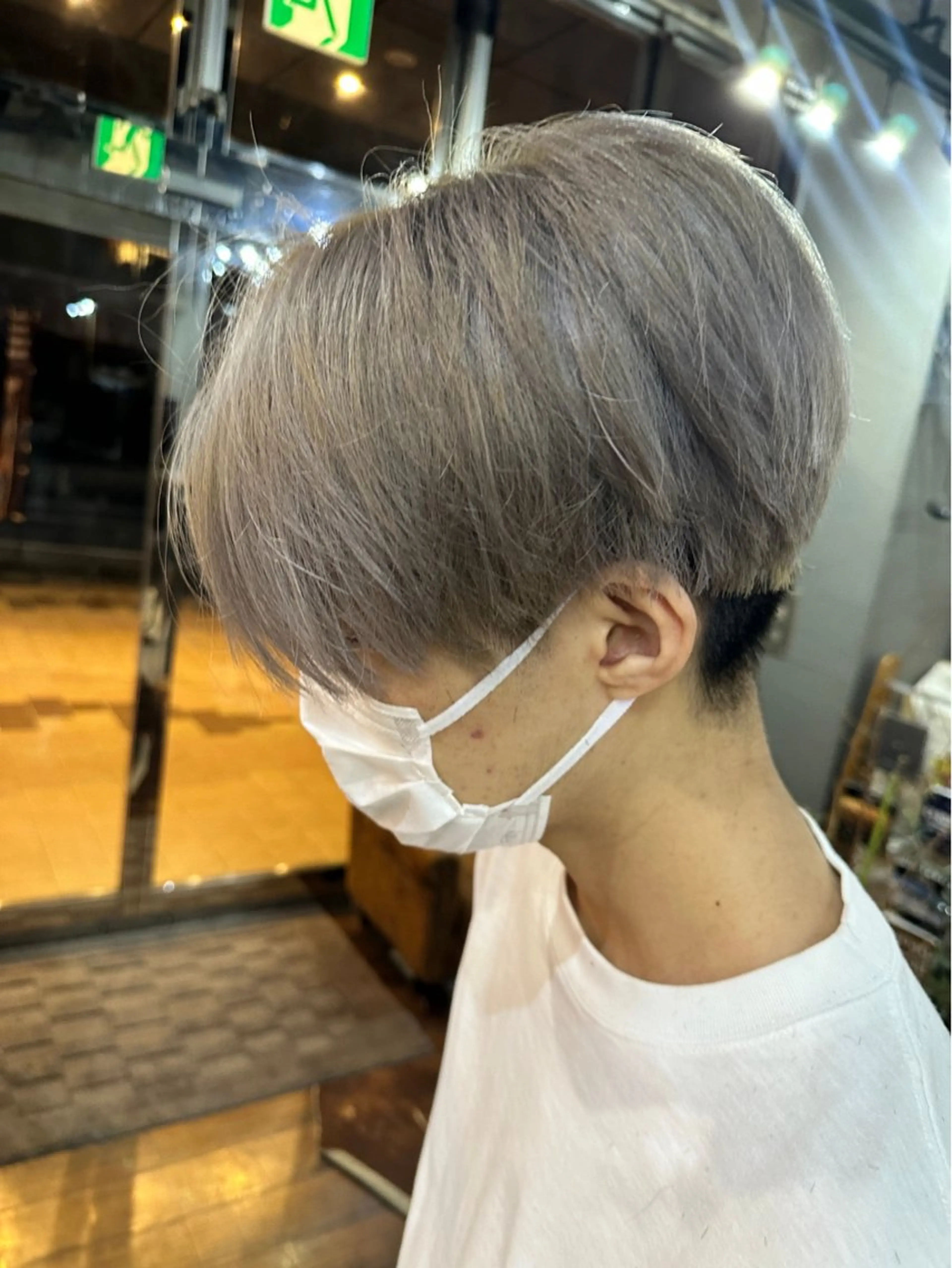 メンズ センターパート Men's NAM 八角のヘアスタイル