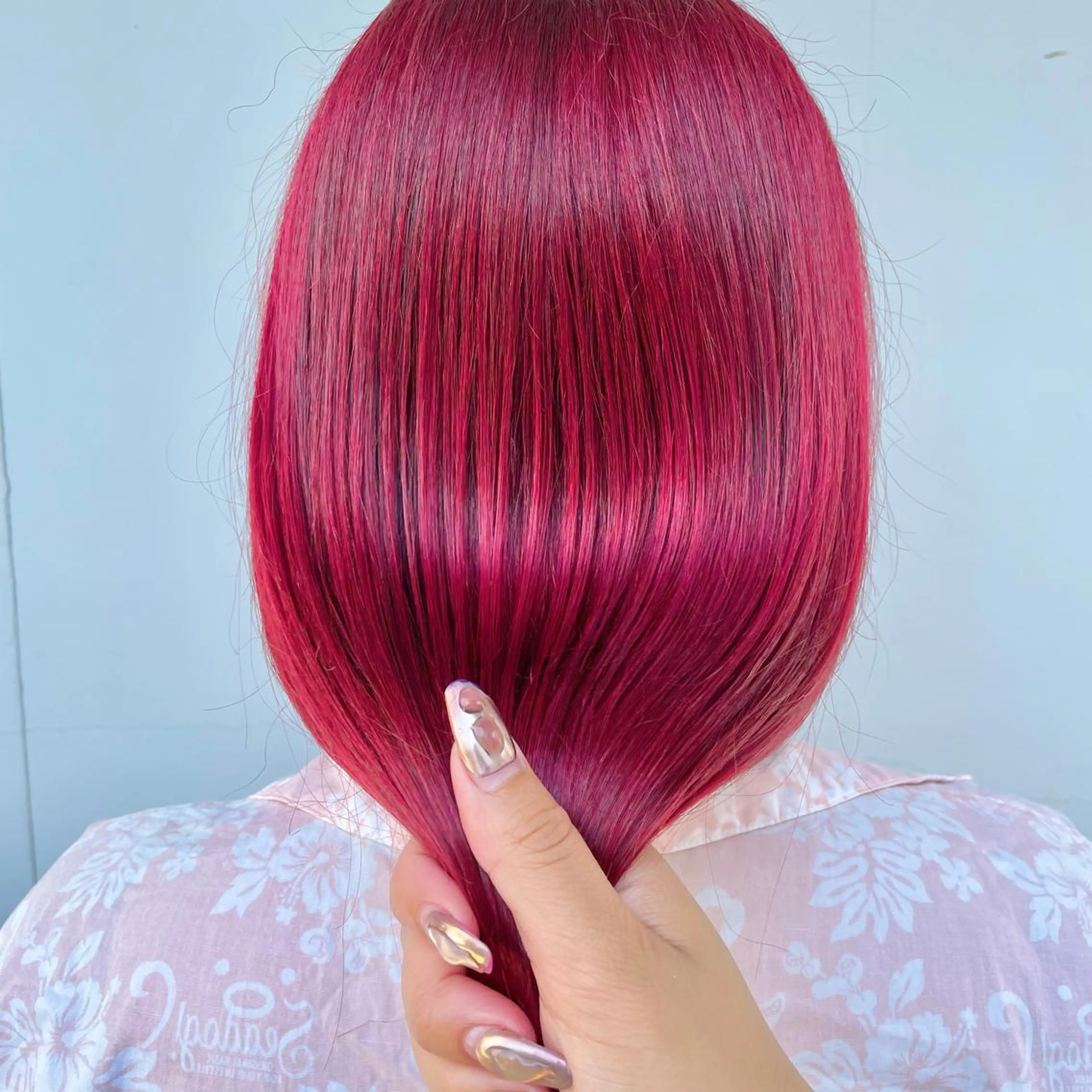 ロング カラー アディクシーカラー ブリーチ ケアブリーチ ダブルカラー イヤリングカラー カット ヘアカラー トリートメント もにか🌞原宿/渋谷 🌝ブリーチカラーのヘアスタイル