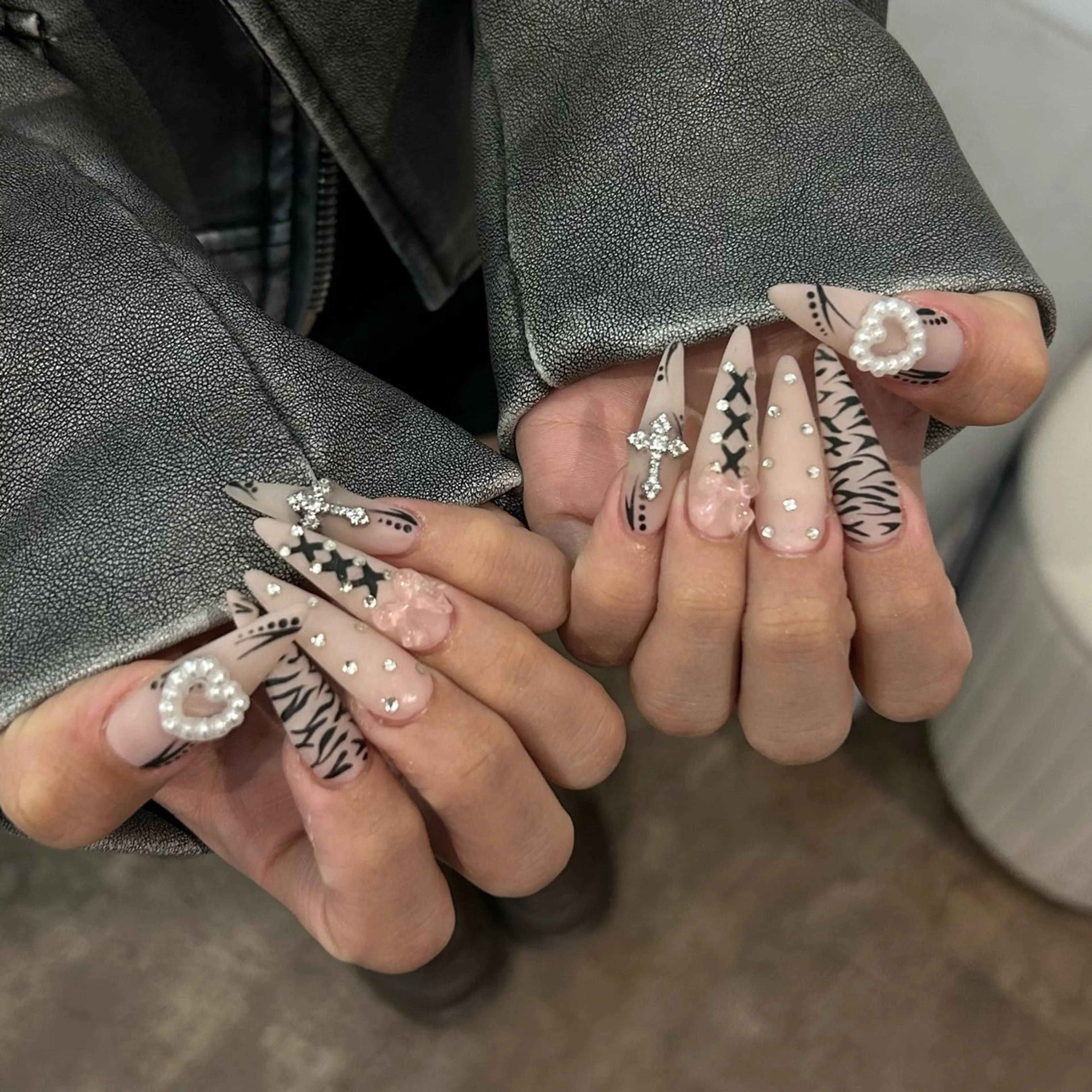 🉐期間限定🉐オフあり🍒持ち込みデザイン90分+パーツつけ放題の写真