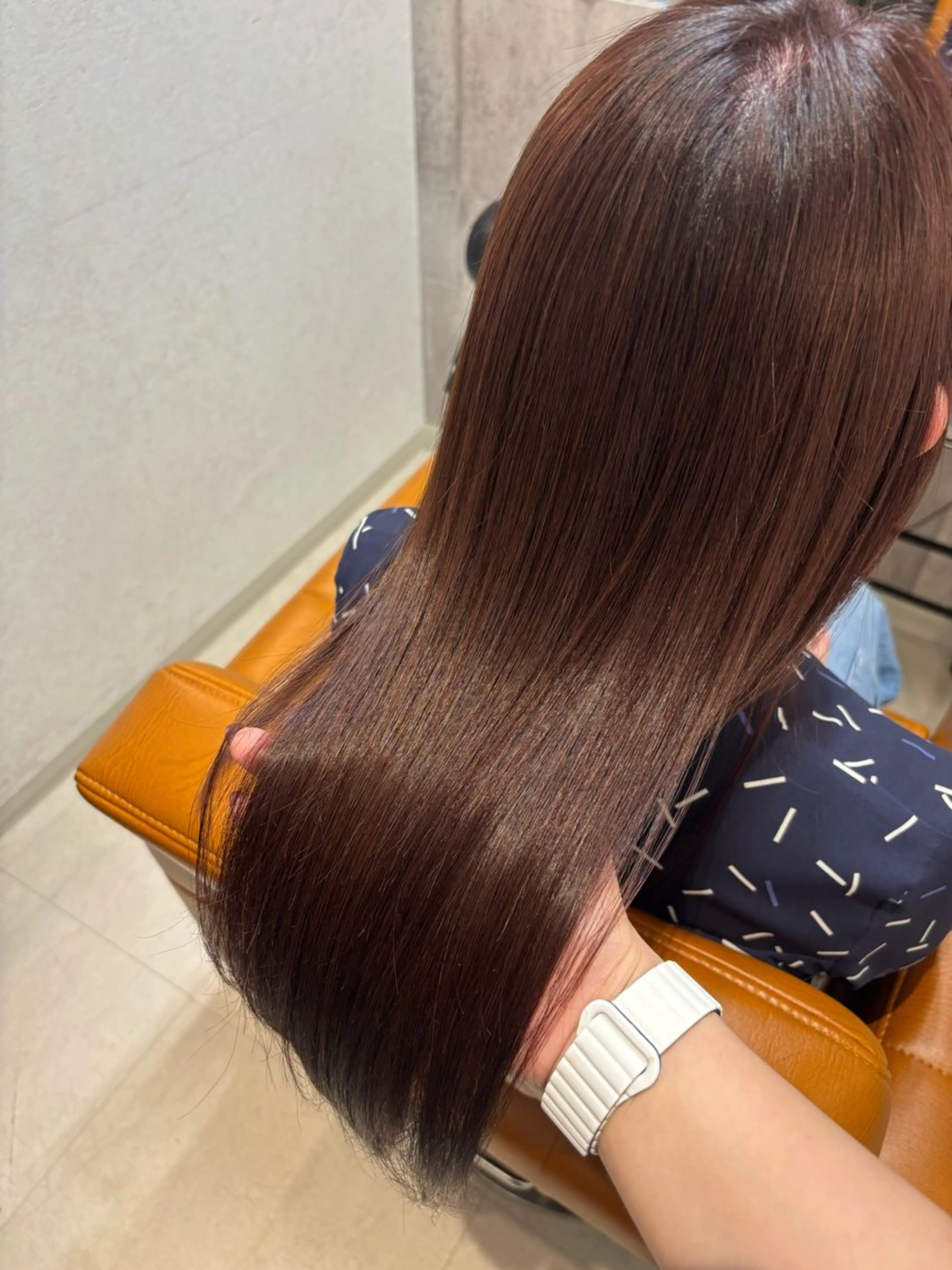 カット ヘアカラー 縮毛矯正 トリートメント 【完全個室】大宮東口 暖色カラー/山崎唯奈のヘアスタイル