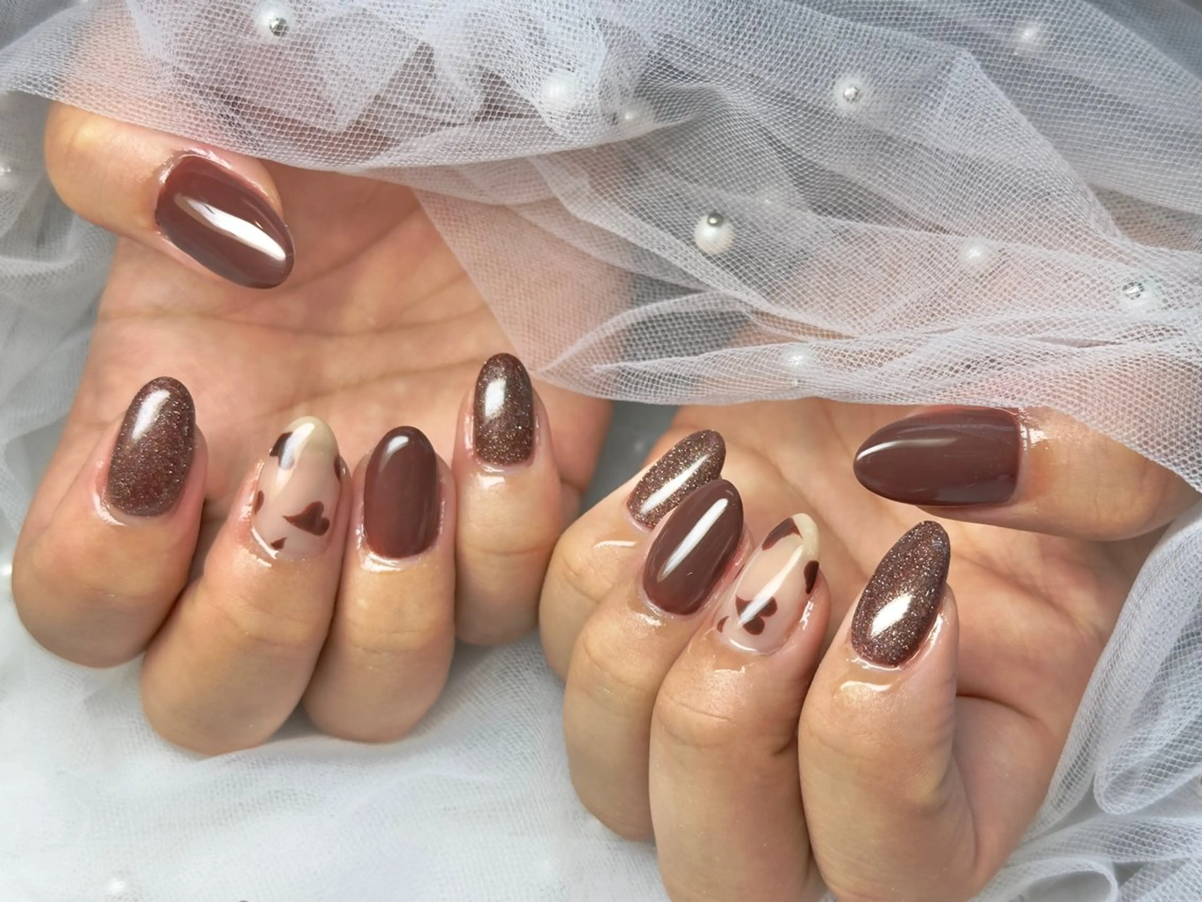 ネイル ハンドネイル Queennail 北堀江AYAのネイルデザイン