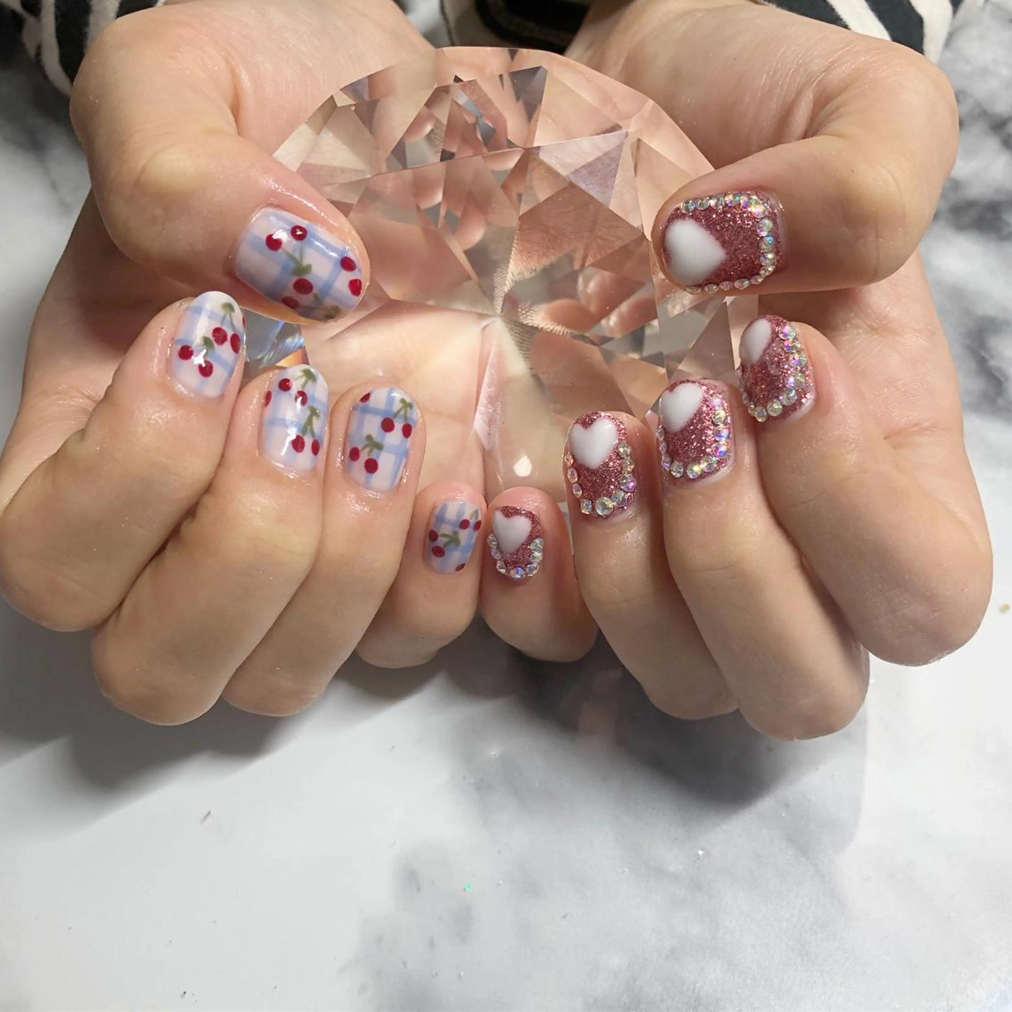 ネイル I P'ink nail salon所属・I pinknail 韓国風·持ち込み専門のネイルデザイン