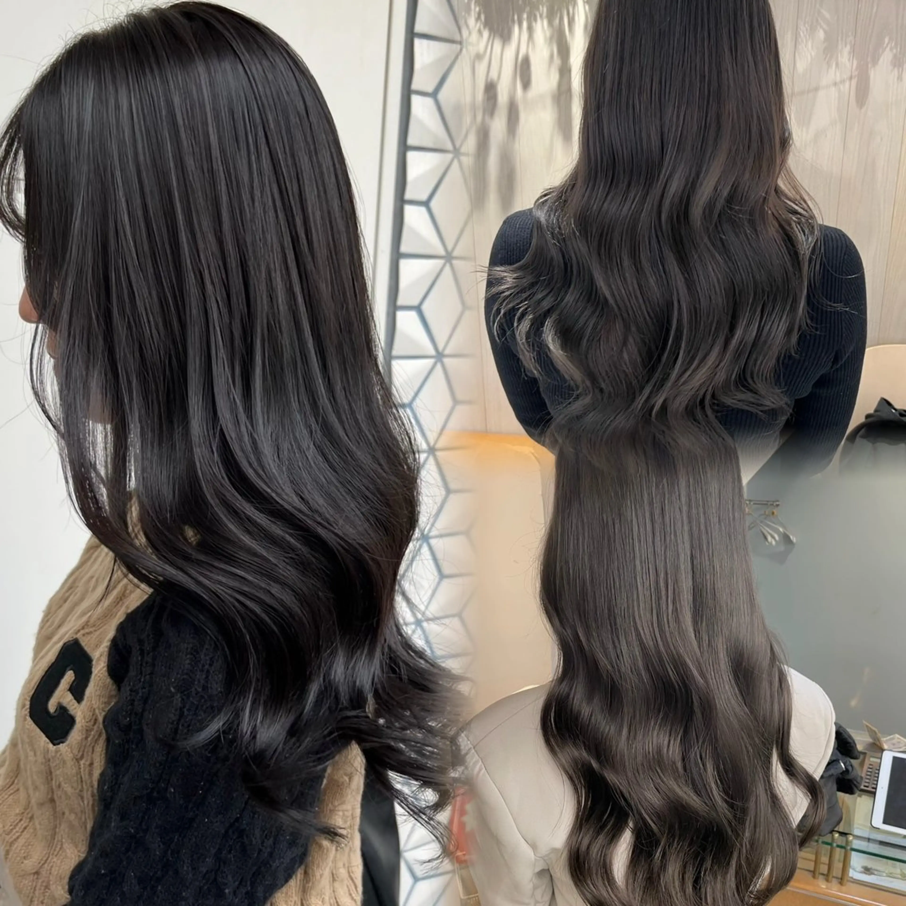 【💎ヒト幹細胞ワンカラー💎】 ＋【💎前髪カット💎】＋【💎髪質髪質トリートメント💎】の写真