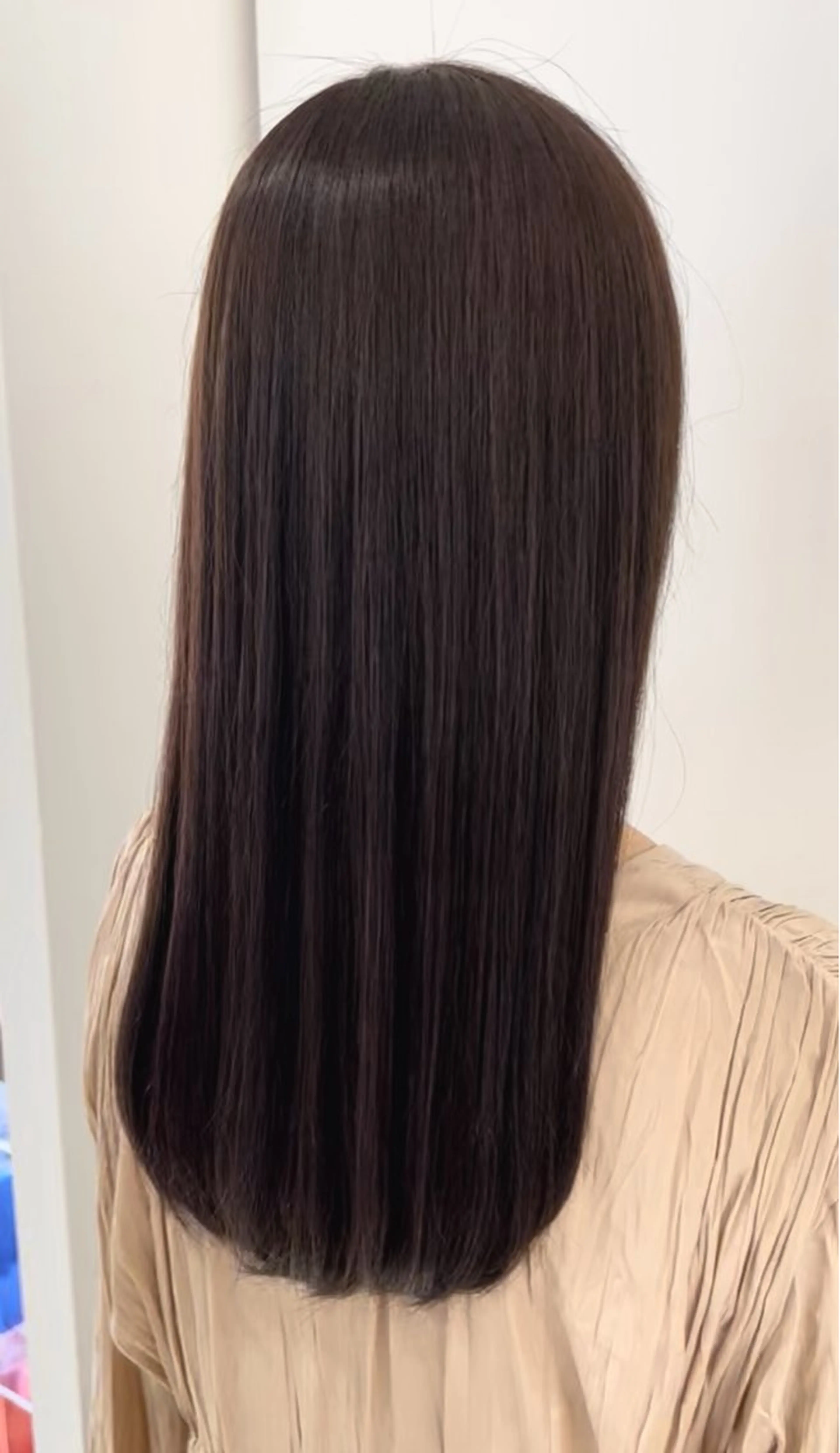 カット＋縮毛矯正＋トリートメントの写真