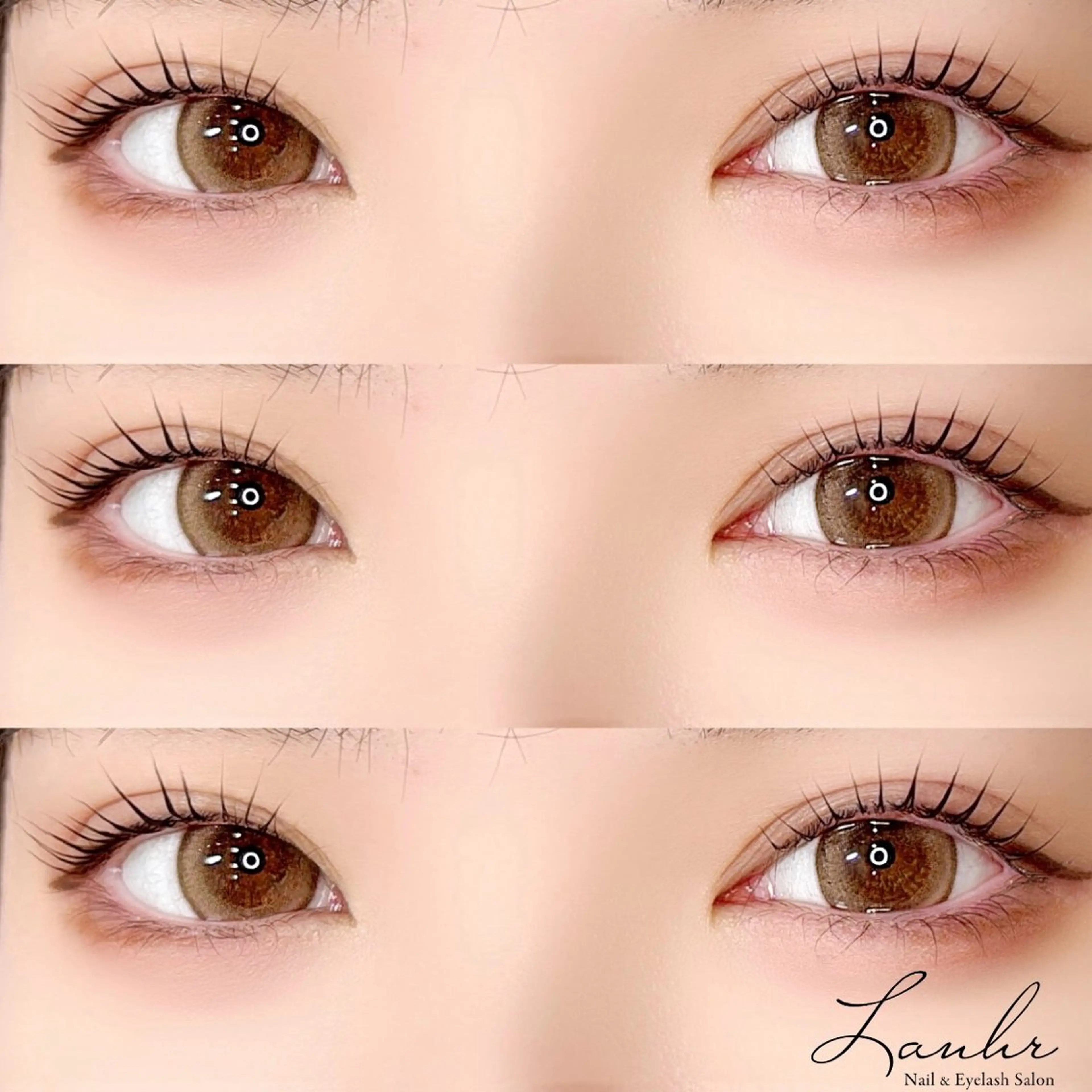 マツエク・マツパ マツパ Lanhr所属・【Lanhr】 🕊aya🕊のマツエク・マツパデザイン