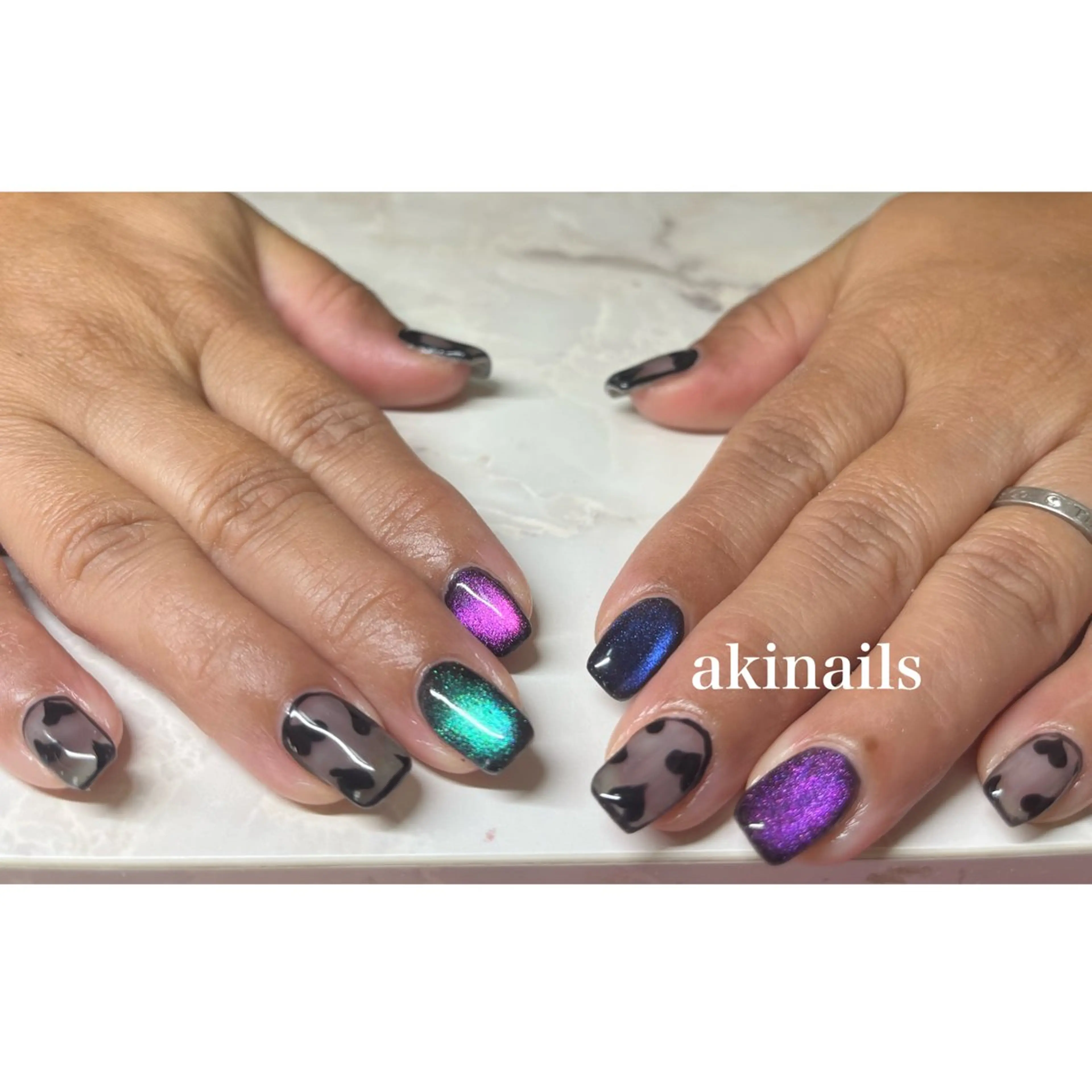 ネイル aki nailsのネイルデザイン