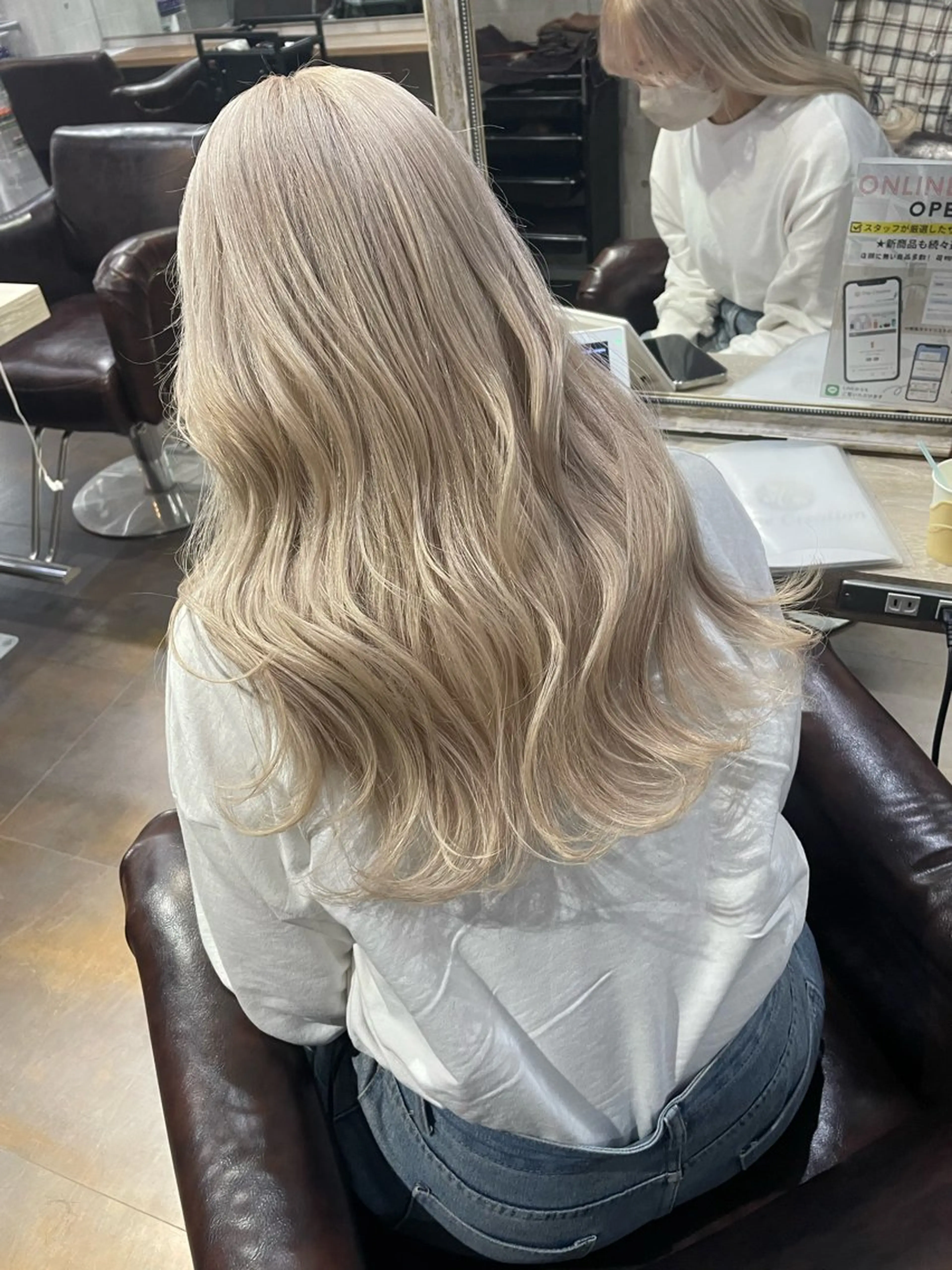 ロング ヘアカラー 北千住10分 肥高　壮汰のヘアスタイル