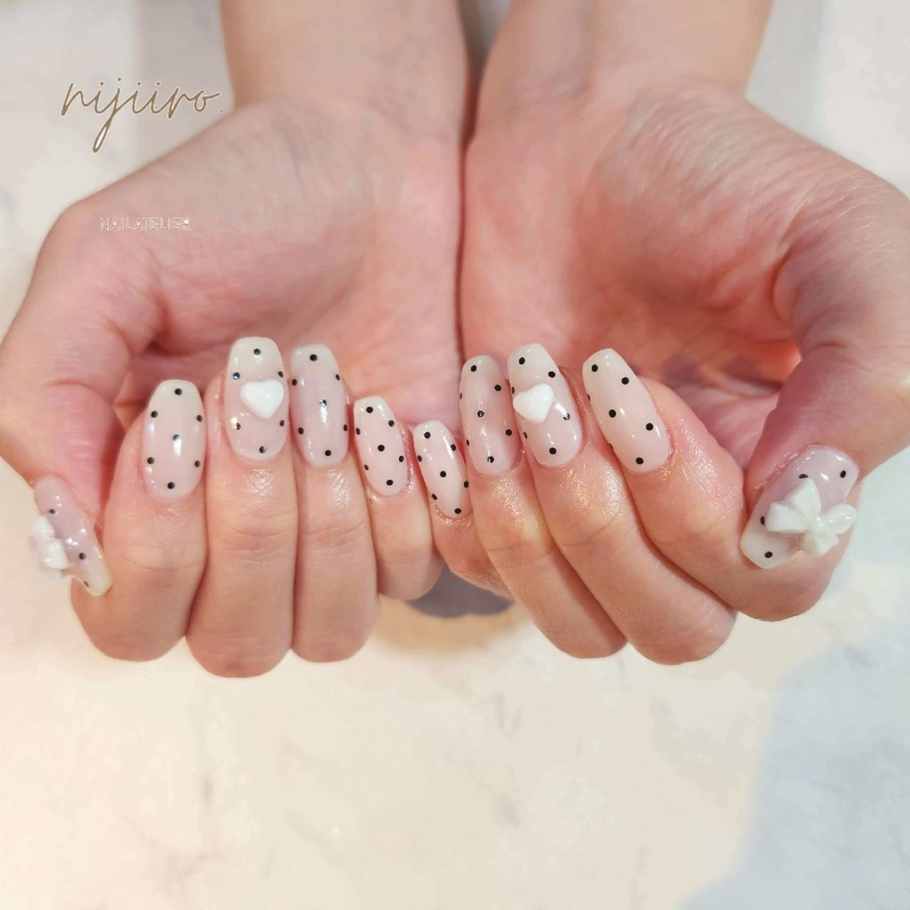 ネイル ハンドネイル nailatelier nijiiro.所属・nijiiro🌈 サトウのネイルデザイン