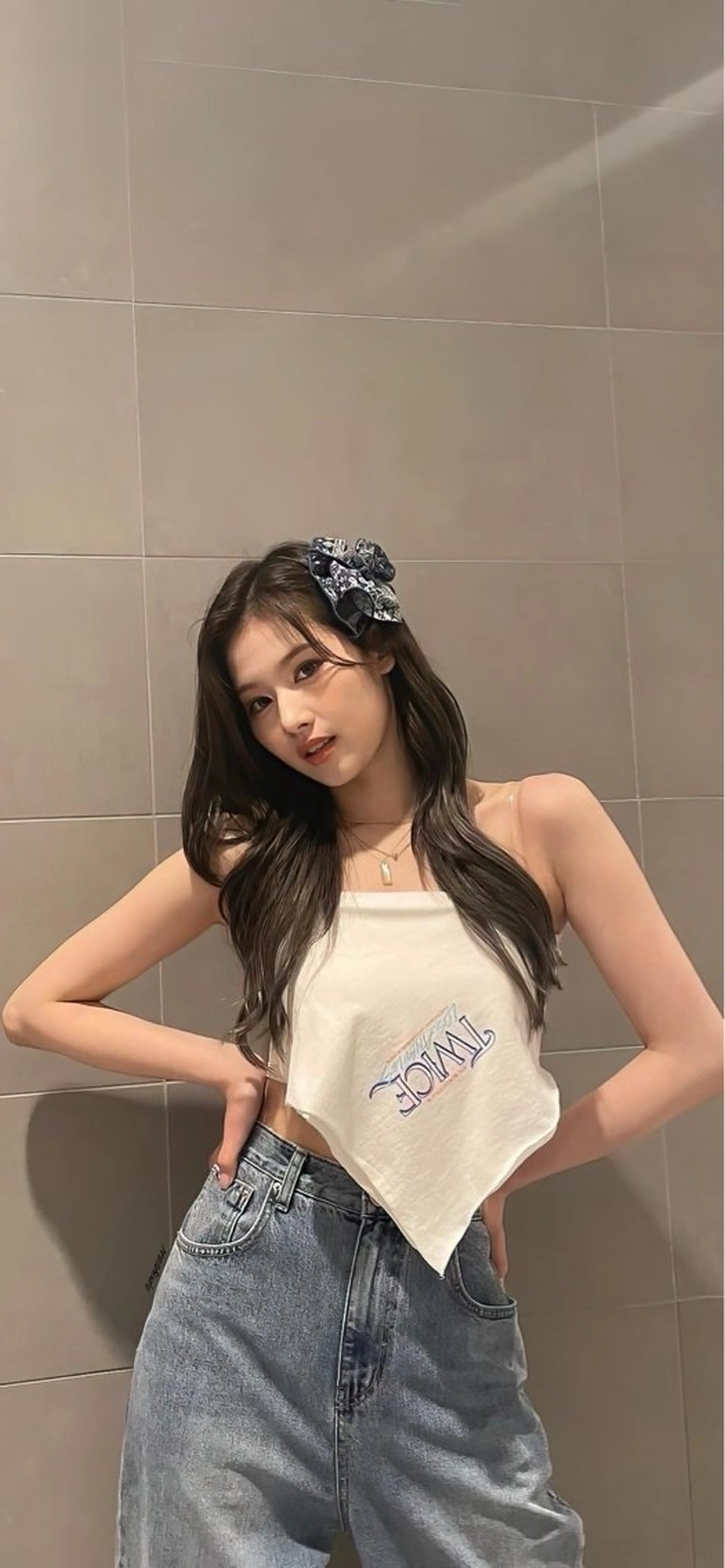 ロング 韓国風ヘア/パーマ ♡あゆのヘアスタイル