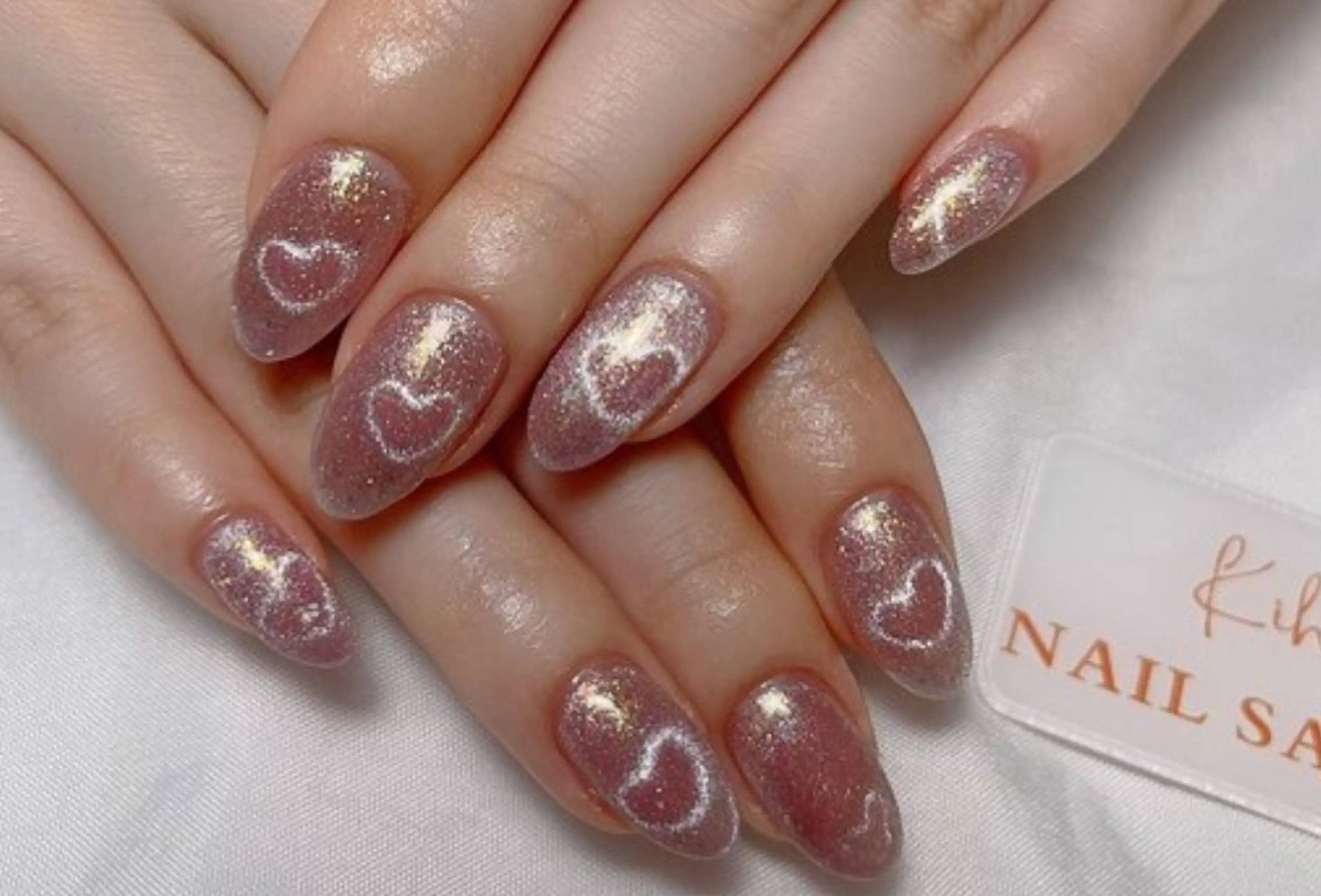 ネイル アートネイル フレンチネイル ジェルネイル グラデーション 韓国ネイル 村中 ハナのネイルデザイン