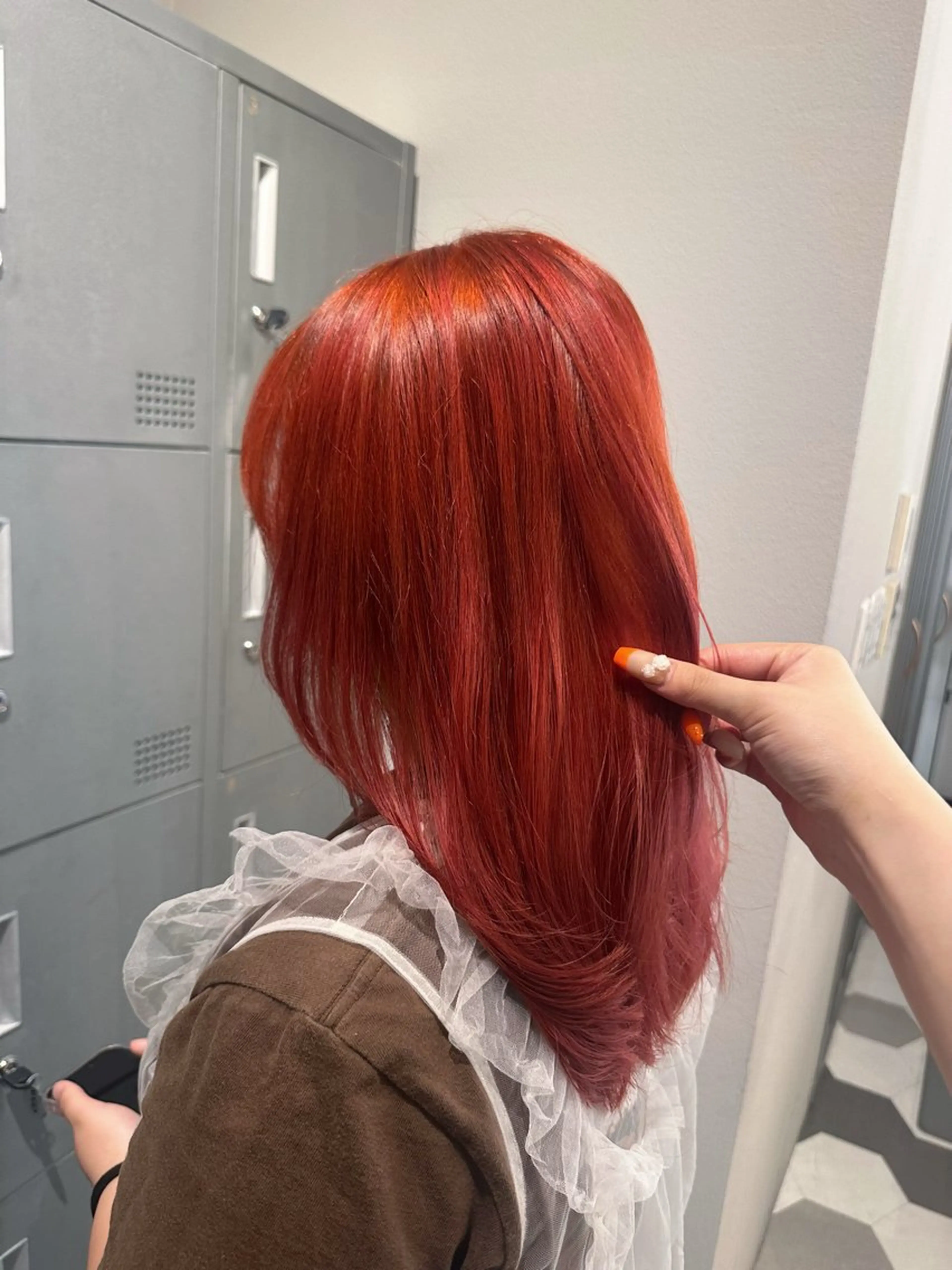 セミロング 透明感カラー/レイ ヤーカット/KaHoのヘアスタイル