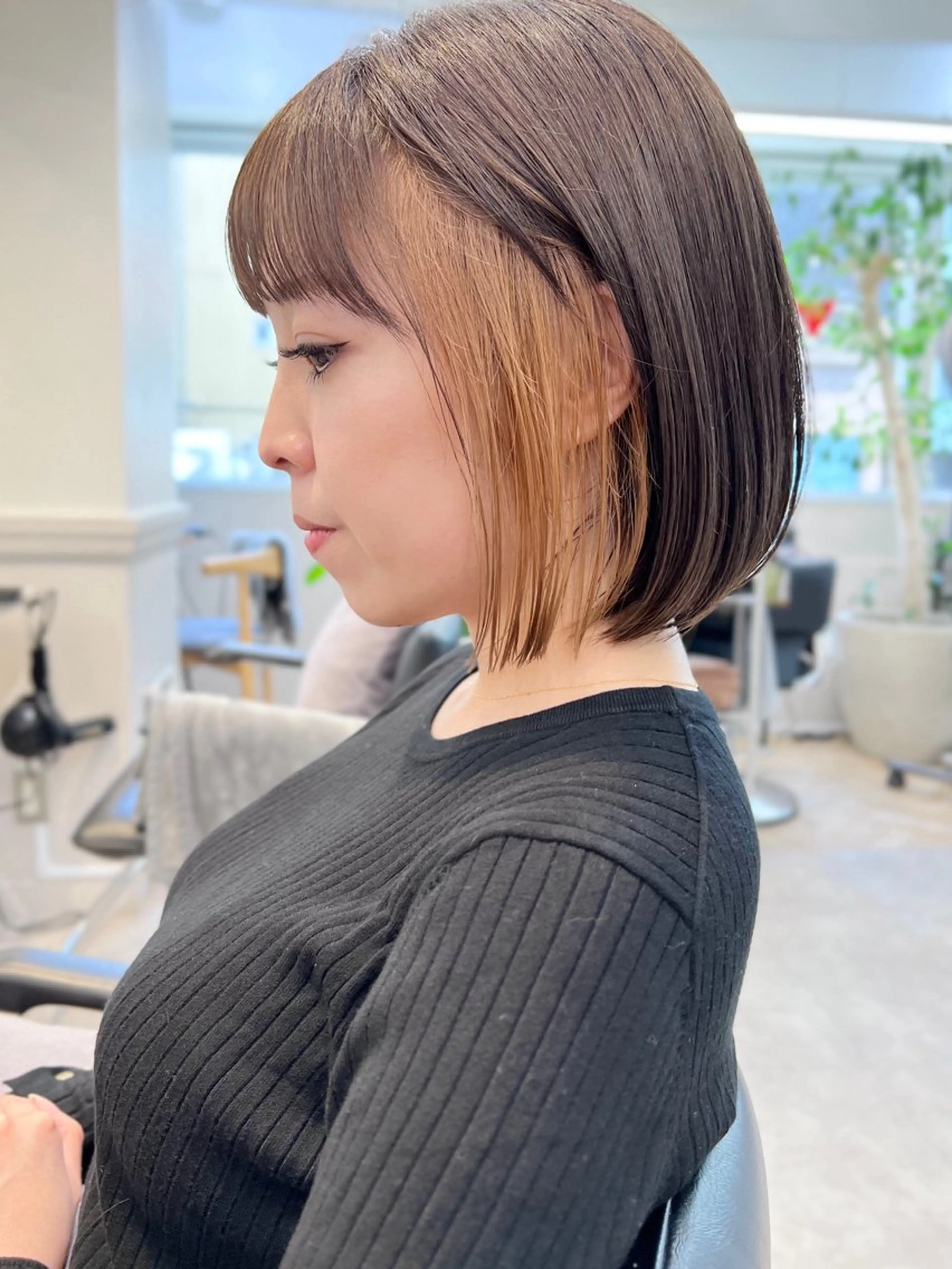 ショート カラー インナーカラー ボブ 夏山 秀憲のヘアスタイル