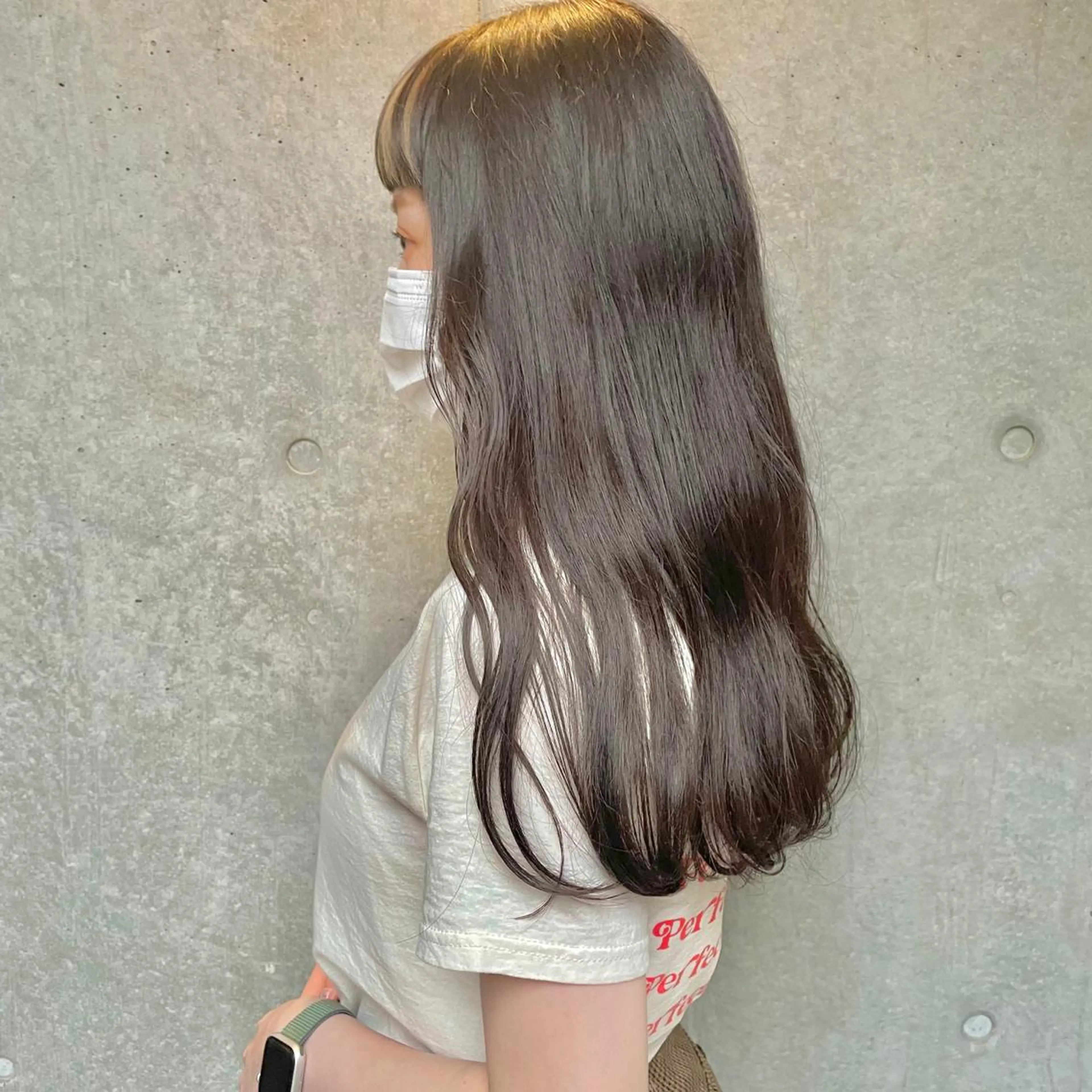 カラー オリーブカラー 🫧BUBBLES 新所沢　かとうゆきのヘアスタイル