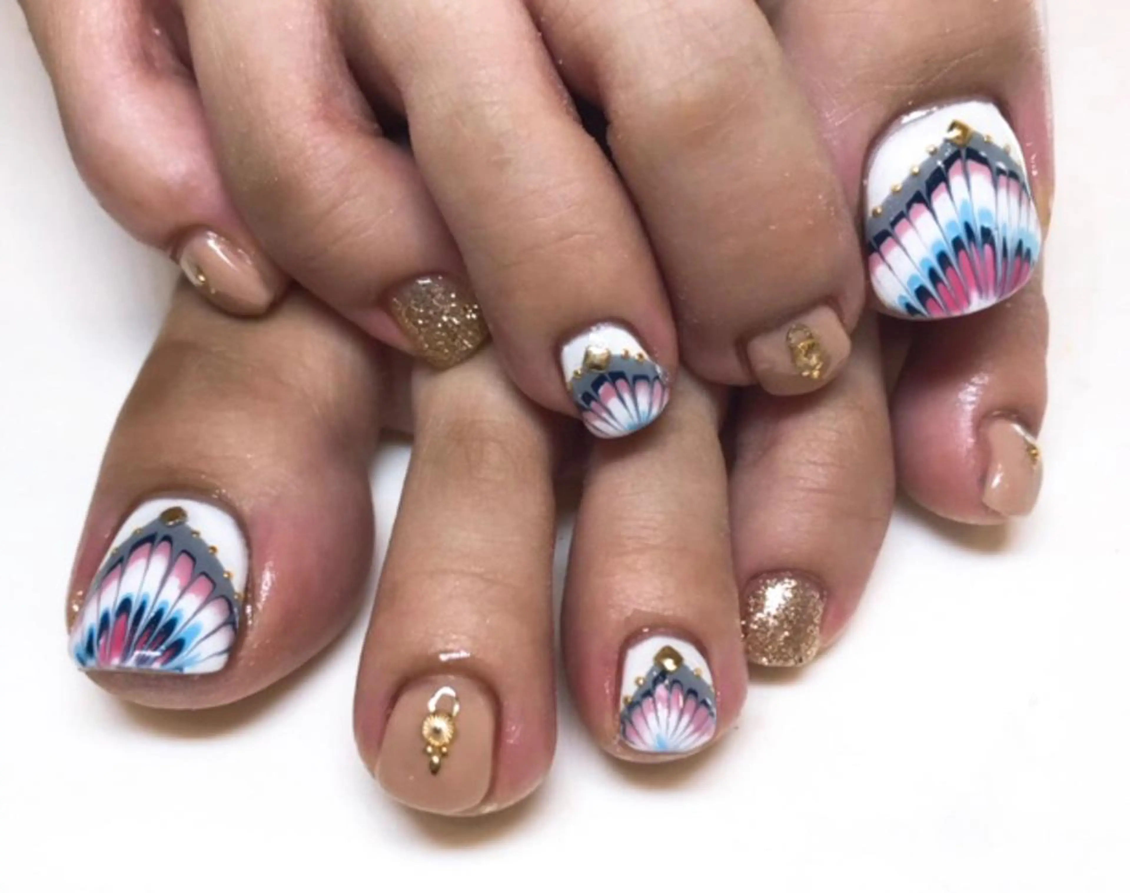 ネイル フットネイル Asnail 石川頌子のネイルデザイン