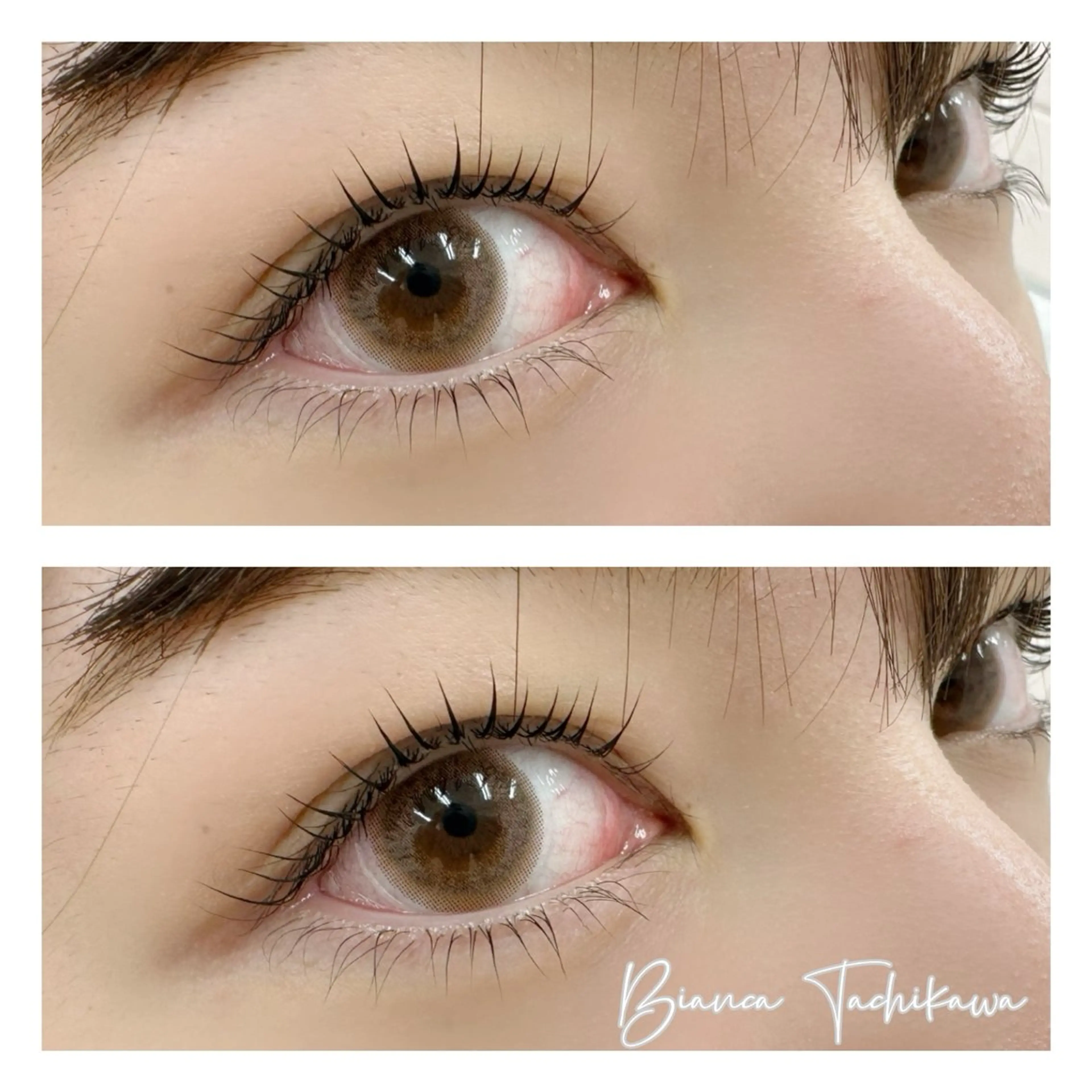 まつげパーマ上下🧜♀️束感仕上げ✨ 【立川】の写真