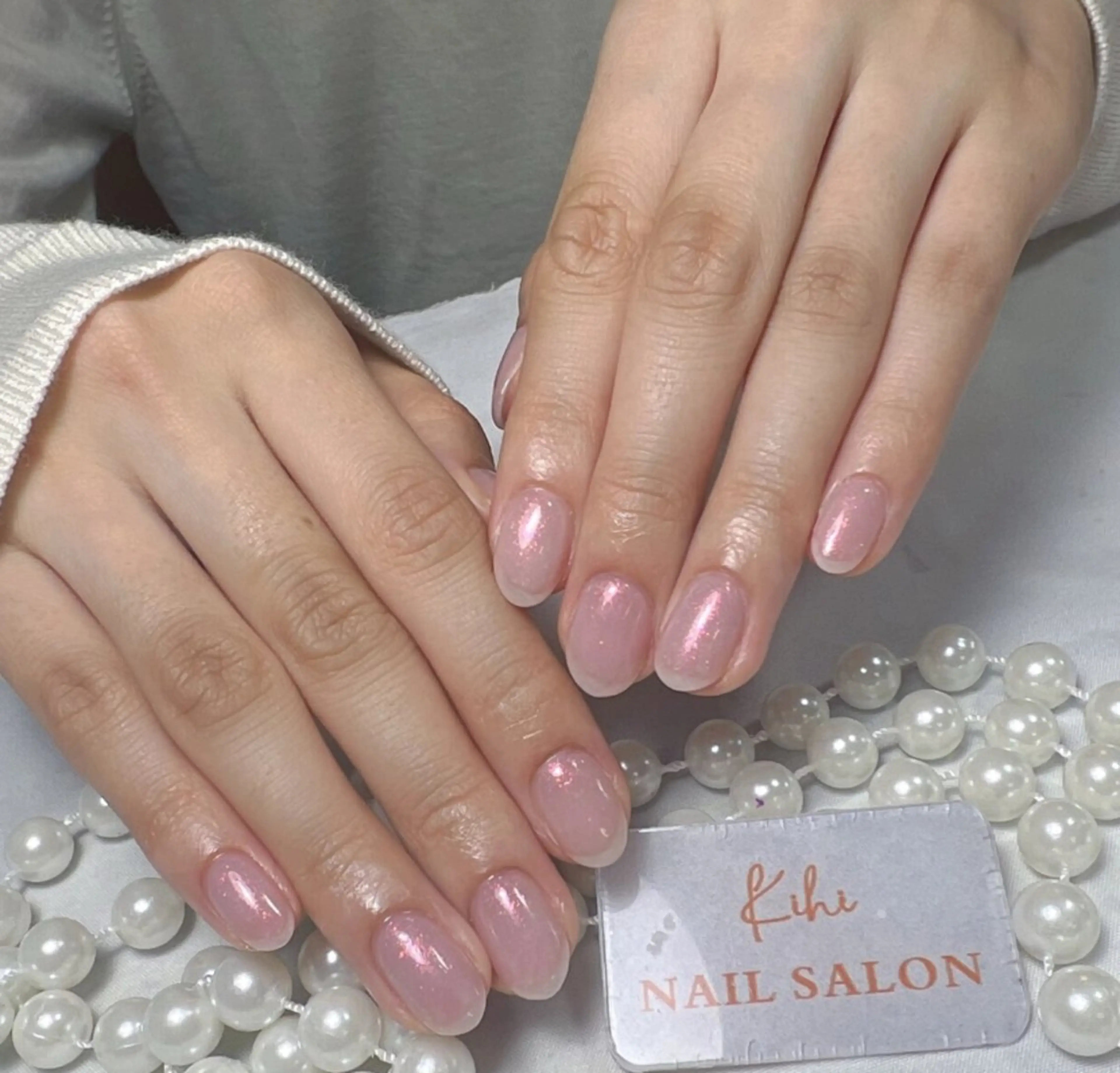 ネイル アートネイル フレンチネイル ジェルネイル グラデーション 韓国ネイル 村中 ハナのネイルデザイン