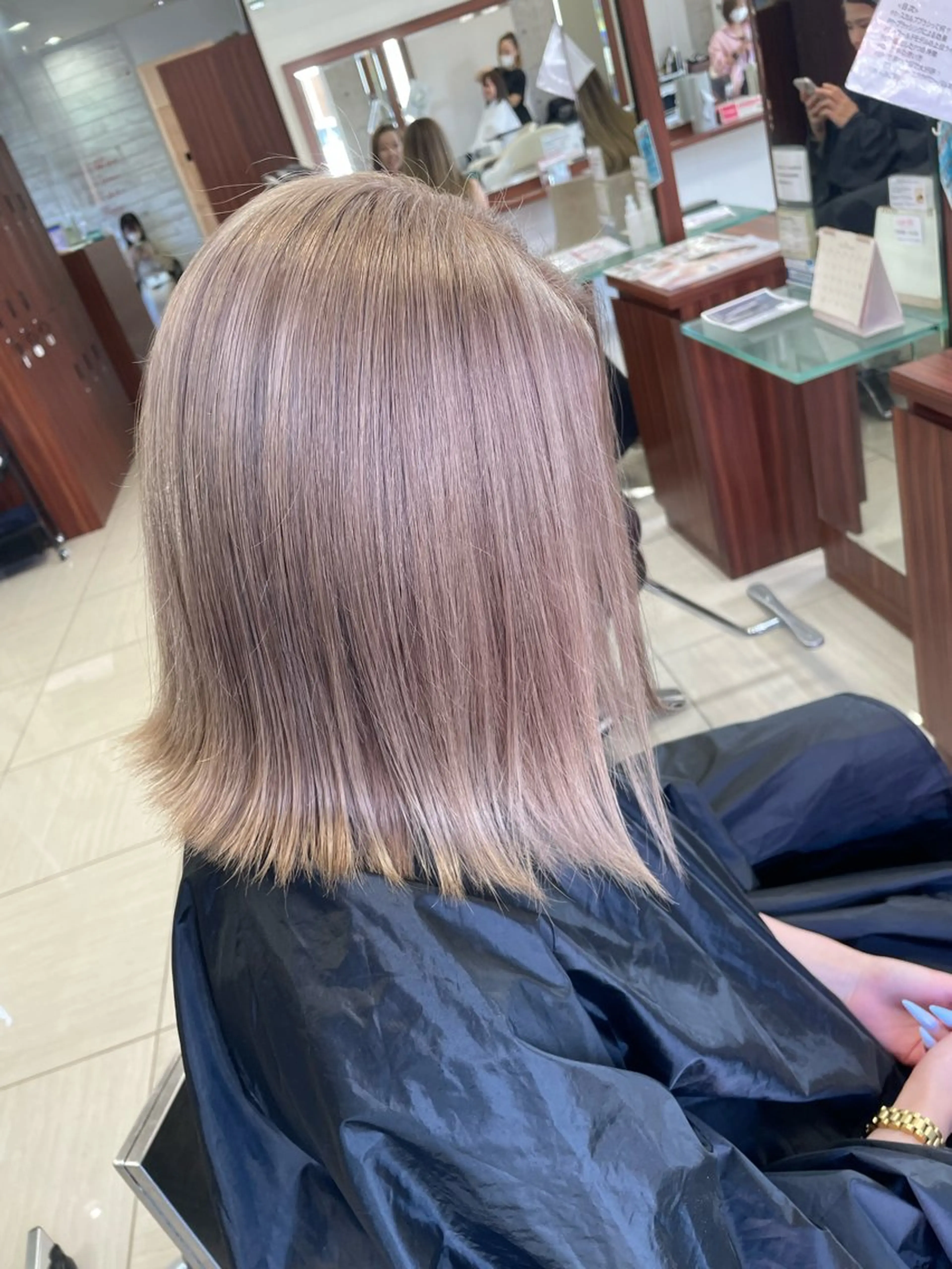 ミディアム カラー ヘアカラー 色川 優斗《髪質改善》のヘアスタイル