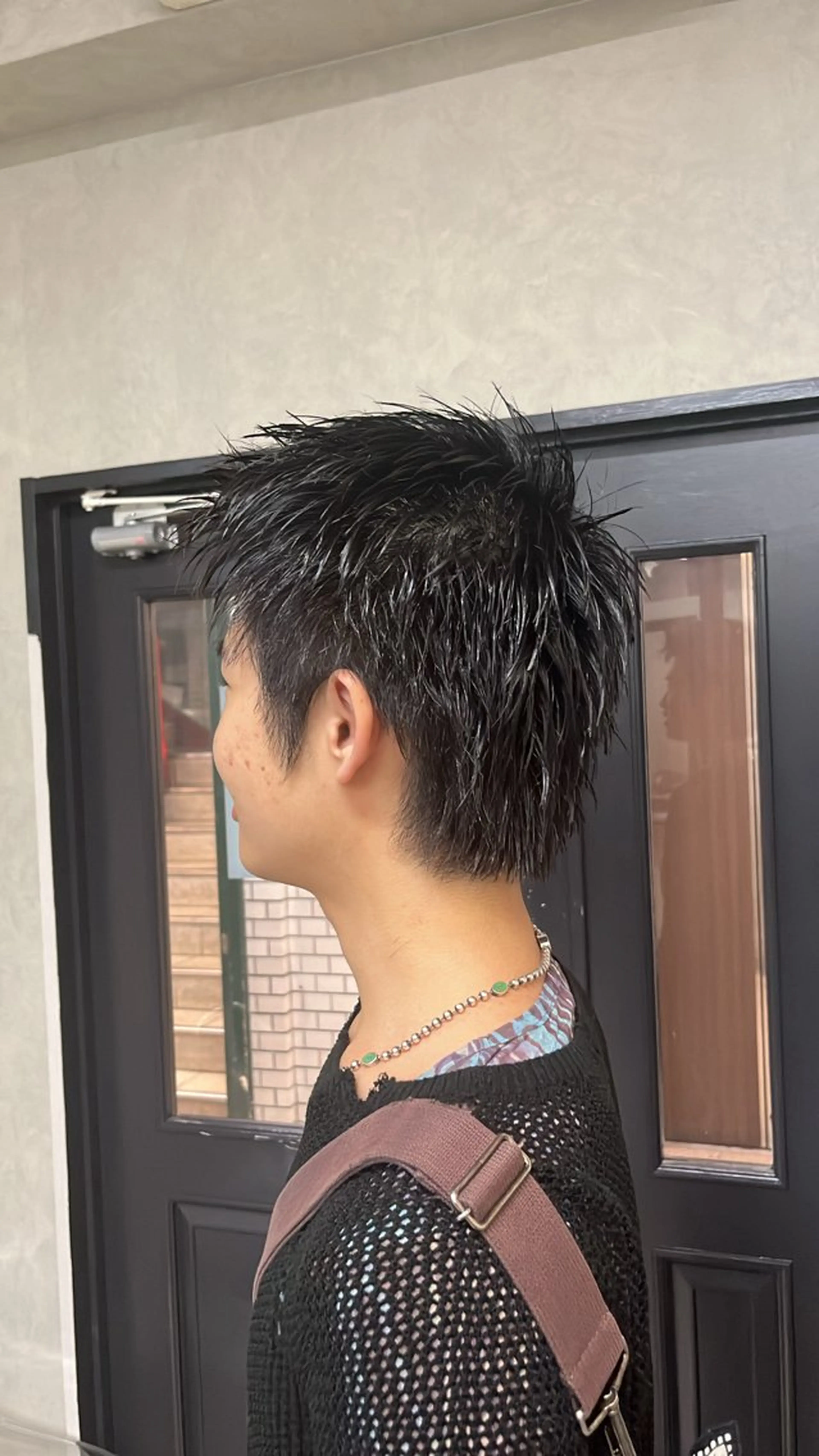 ショート メンズ カット ヘアカラー トリートメント ハイトーンカラー🩶 大阪/kanonのヘアスタイル