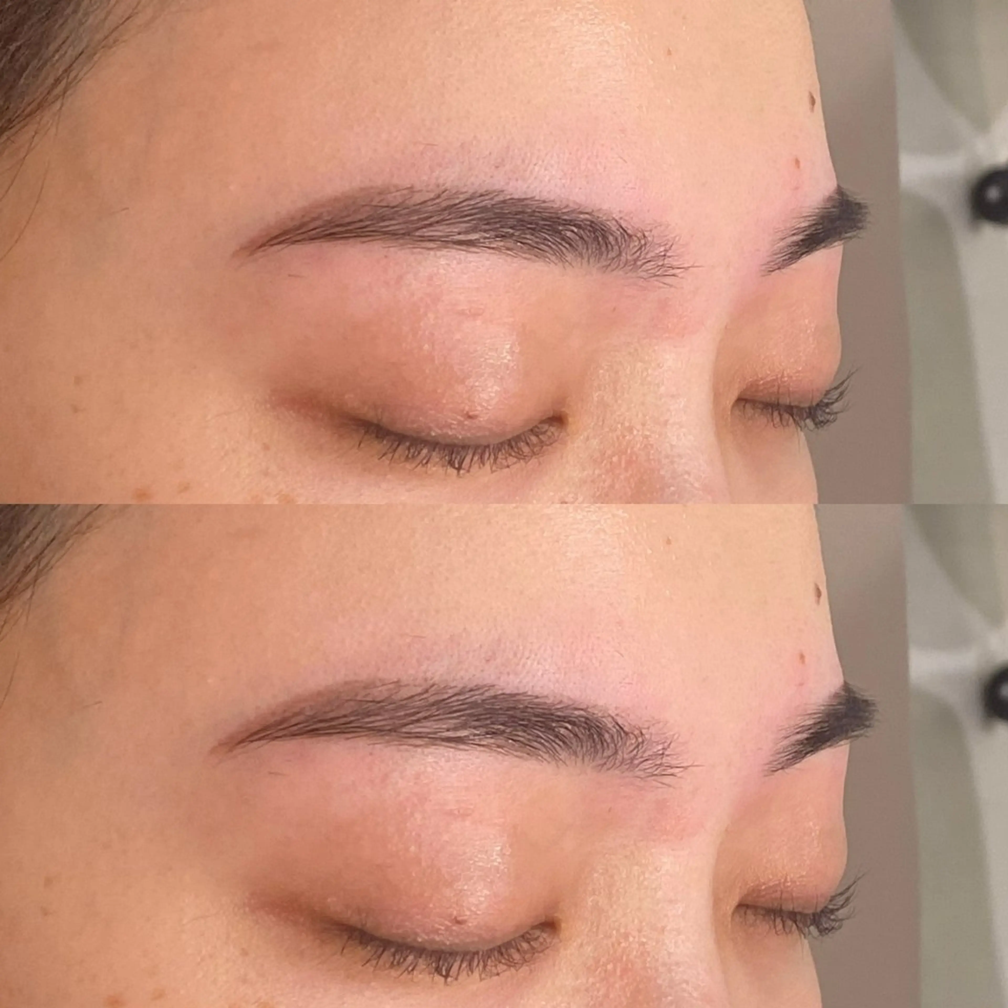 アイブロウ 眉カラー 眉毛ワックス脱毛 西島 雪輝のマツエク・マツパデザイン