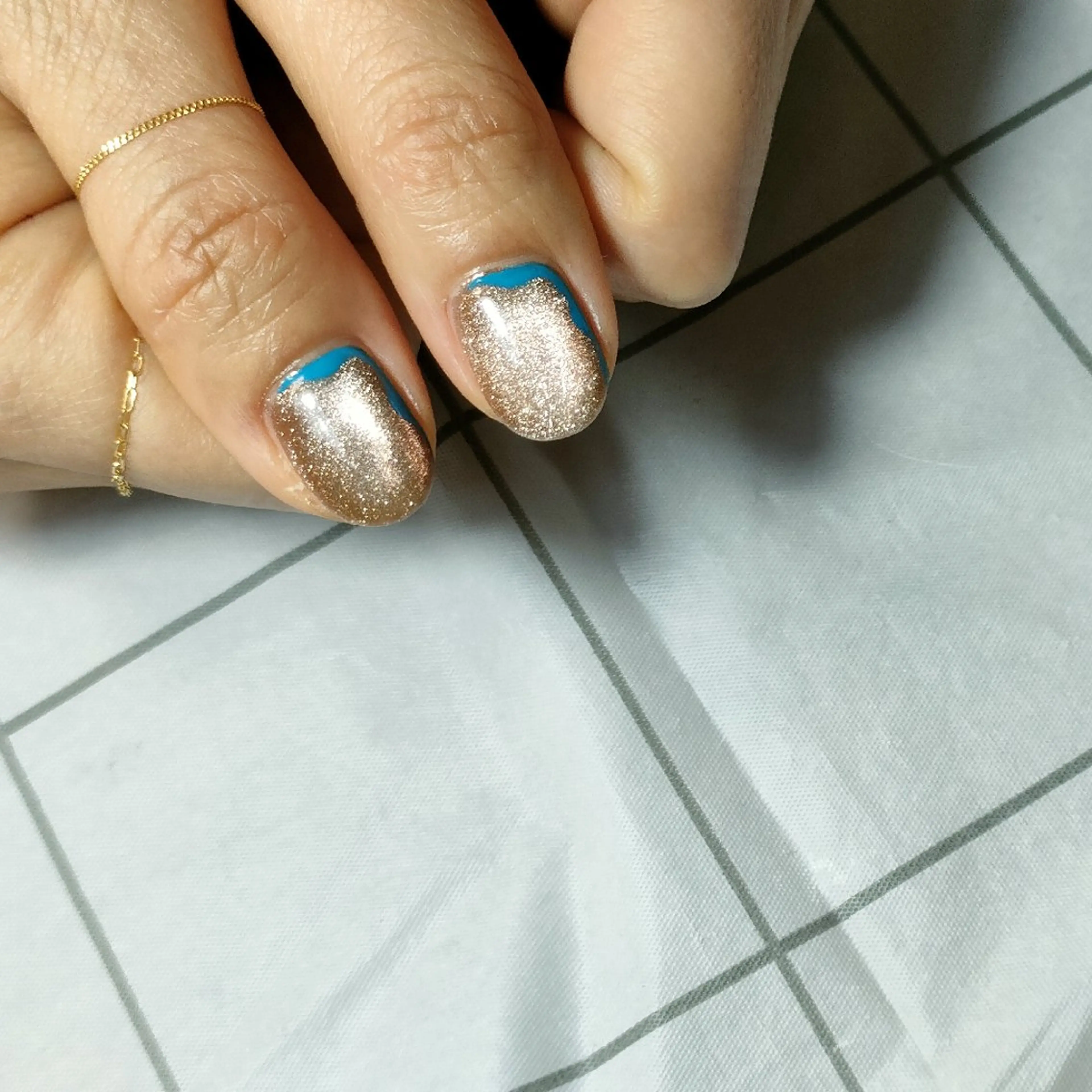 ネイル アートネイル マグネットネイル oir. nailsalonのネイルデザイン