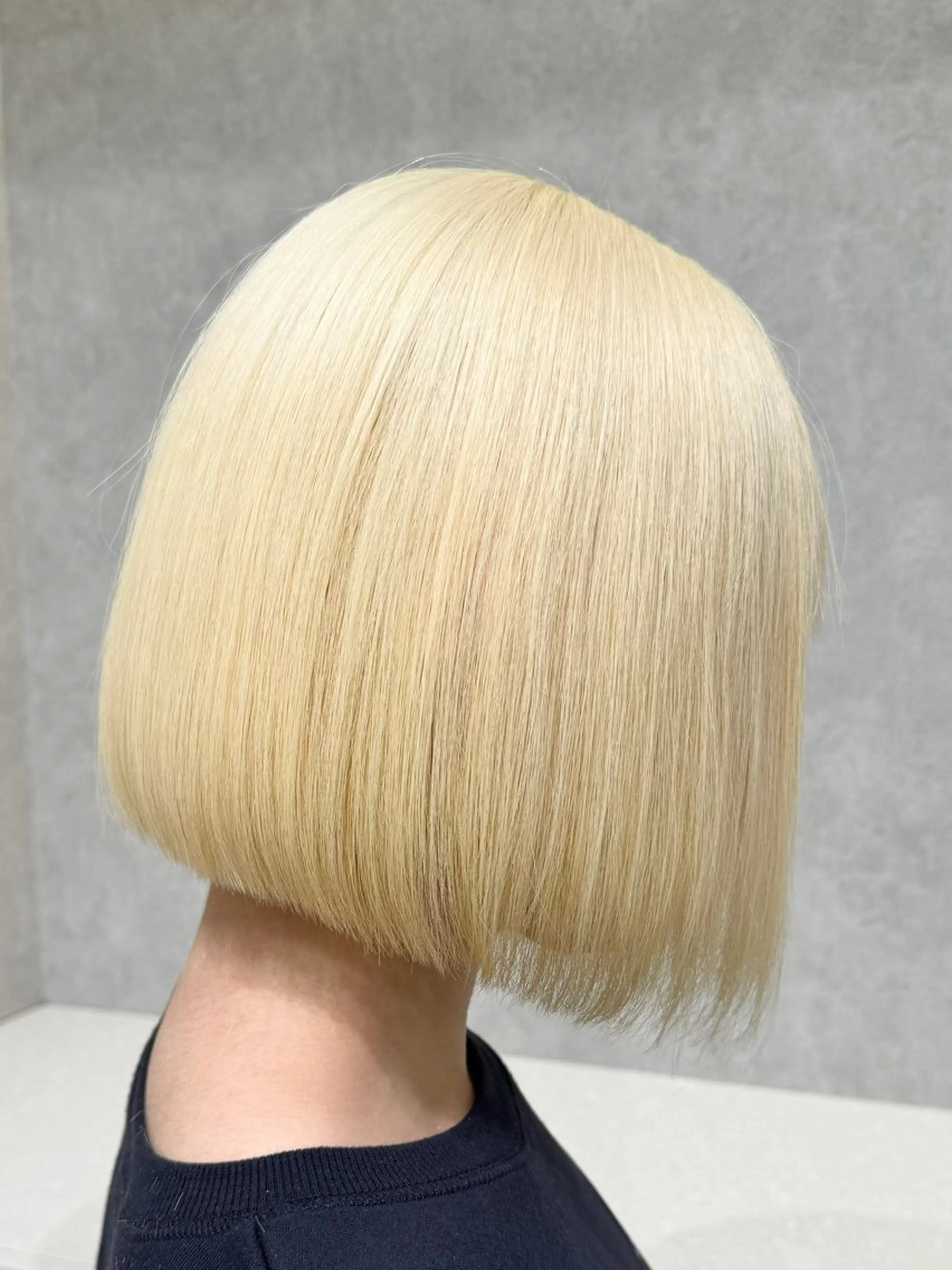 カラー ブロンド ボブ ヘアカラー トリートメント 《ブリーチ/赤み消し /髪質改善》若松良樹のヘアスタイル