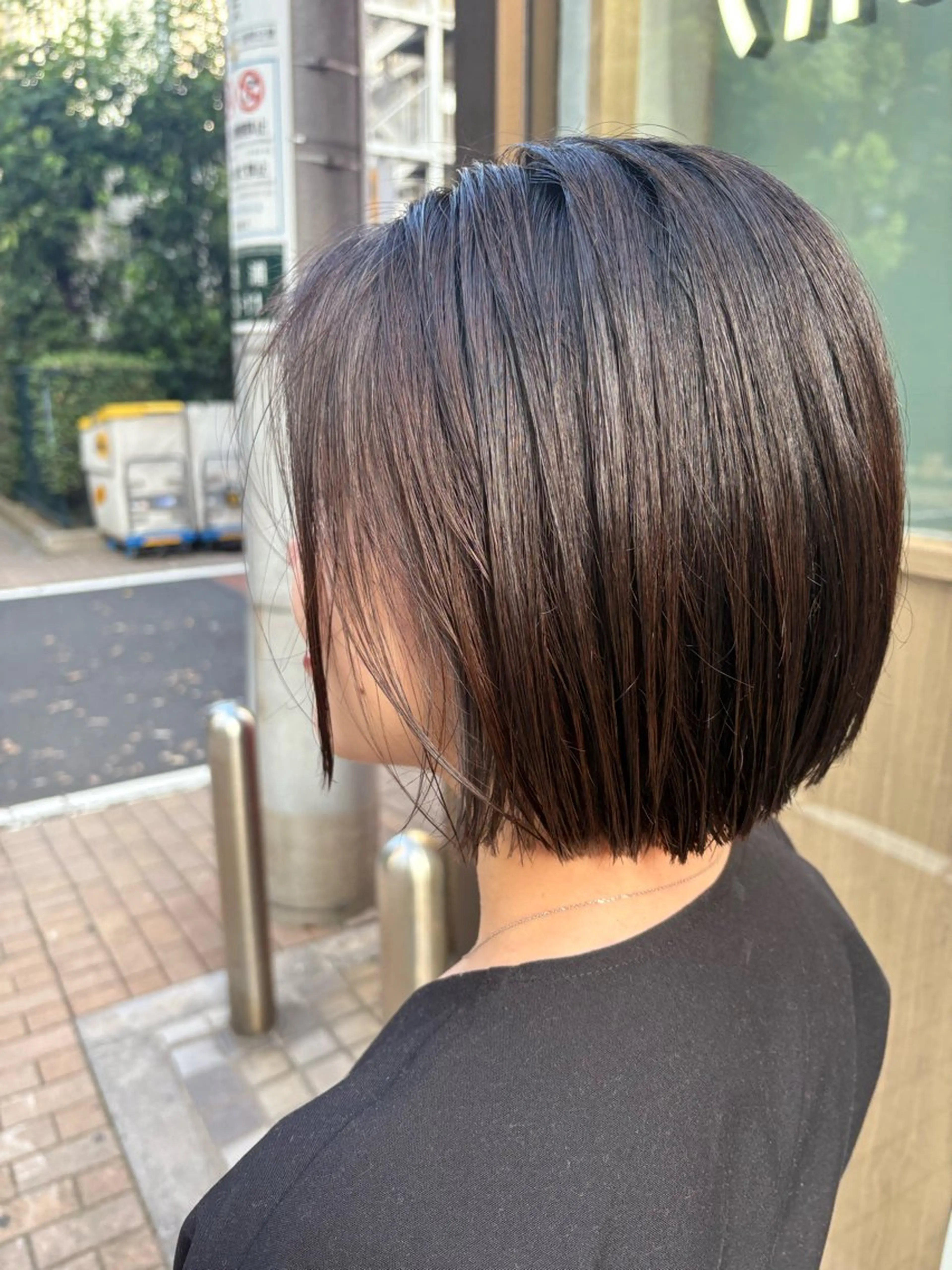 ショート カラー パーマ アートディレクター 尾内 友美のヘアスタイル