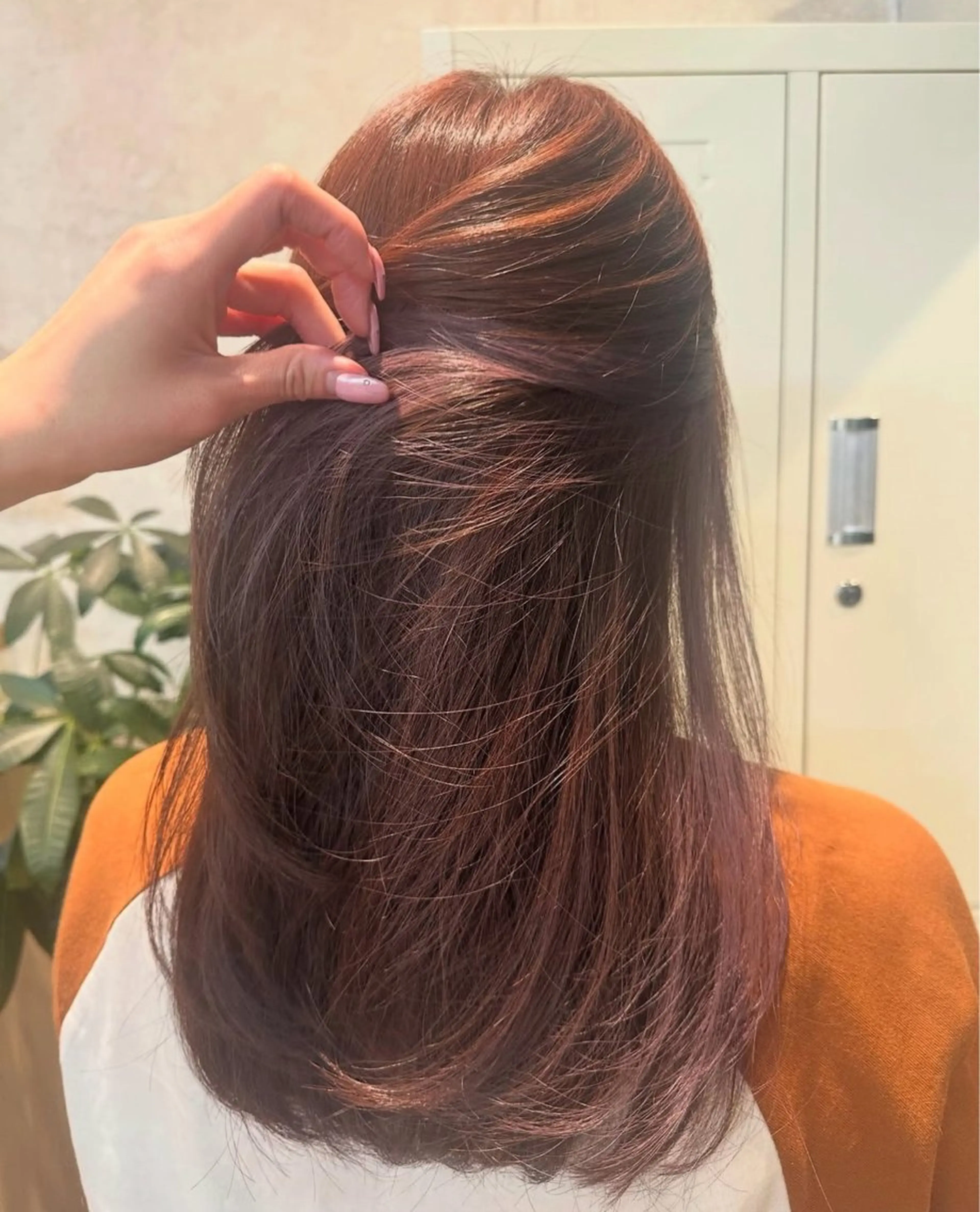 ロング カラー viin〈ビン〉所属・ANNA🎀 杏菜のヘアスタイル