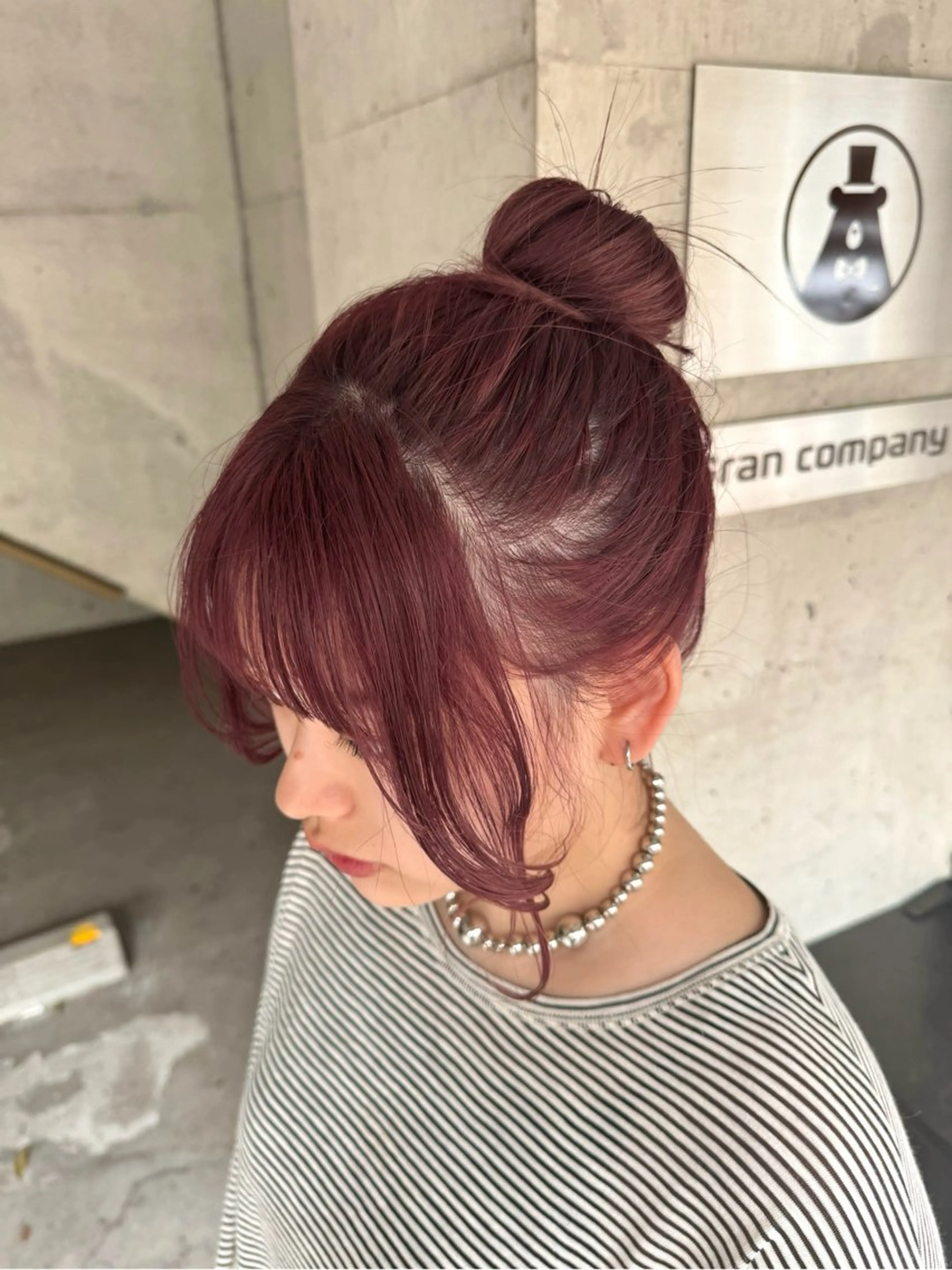 ミディアム カラー ヘアカラー トリートメント ヘッドスパ 松本優香/ボブ/ダ ブルカラー/髪質改善のヘアスタイル