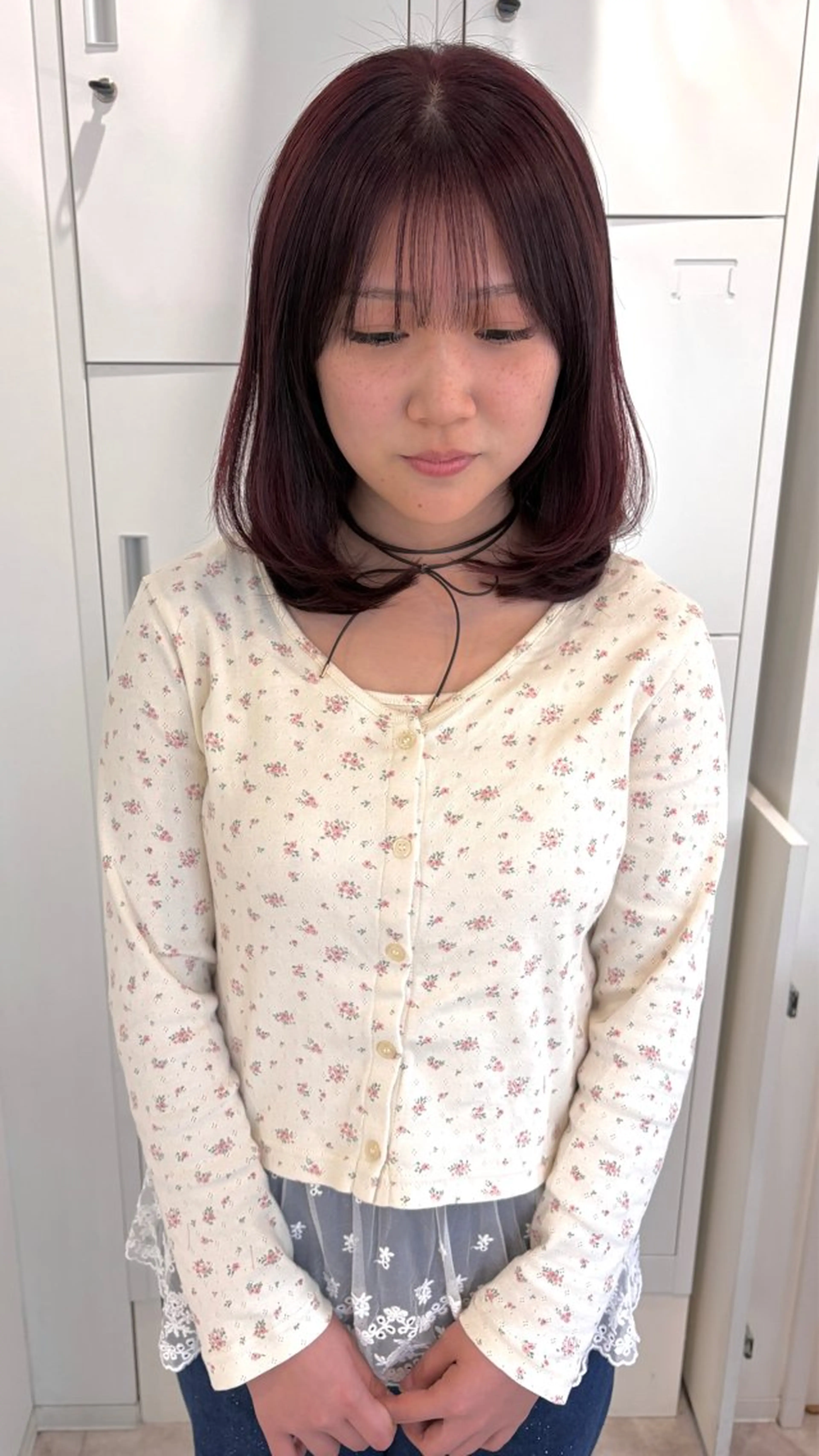 ミディアム 河野いずみ レイヤー/ボブ 🤍のヘアスタイル