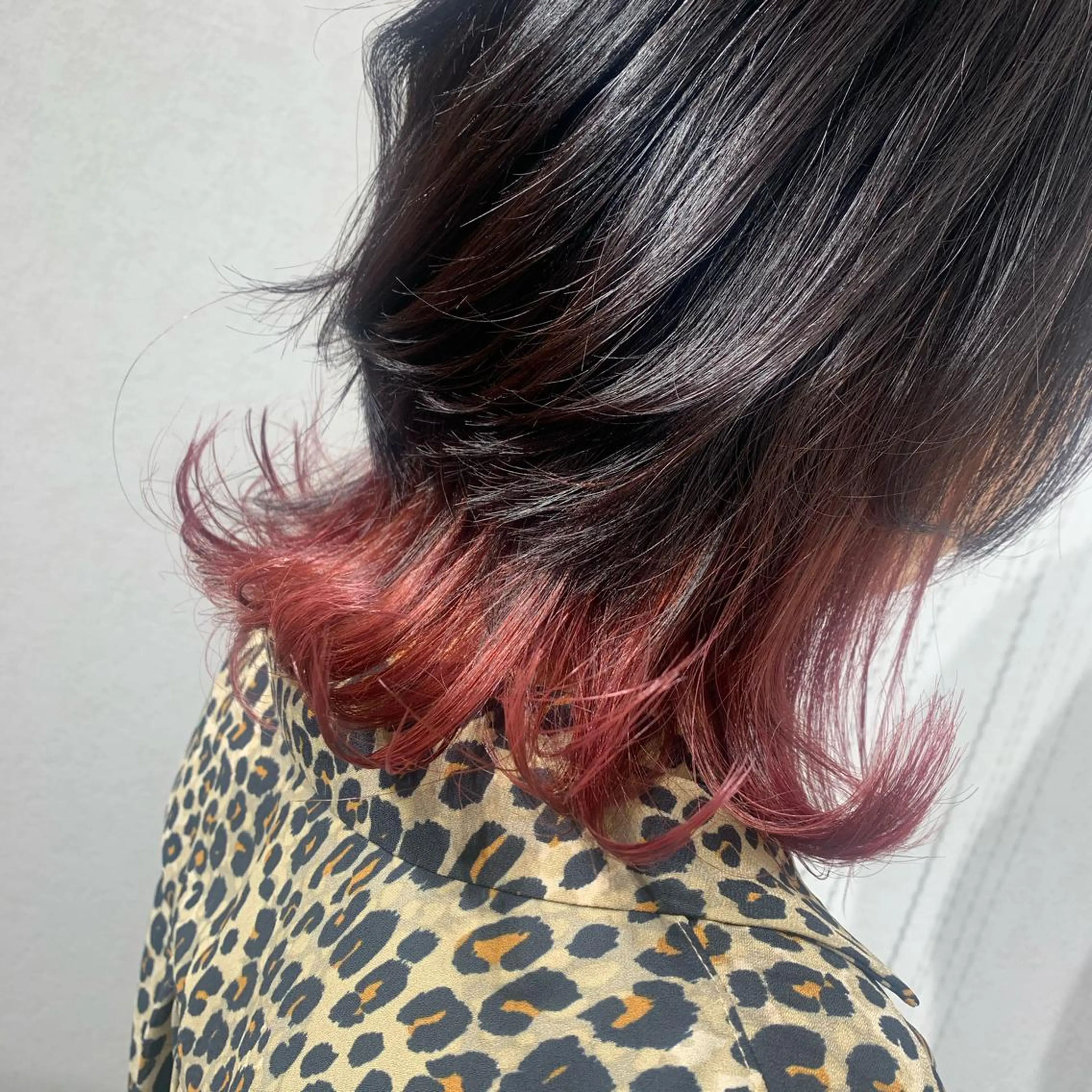 ミディアム カラー ヘアカラー 艶カラー ⭐️田中真緒のヘアスタイル