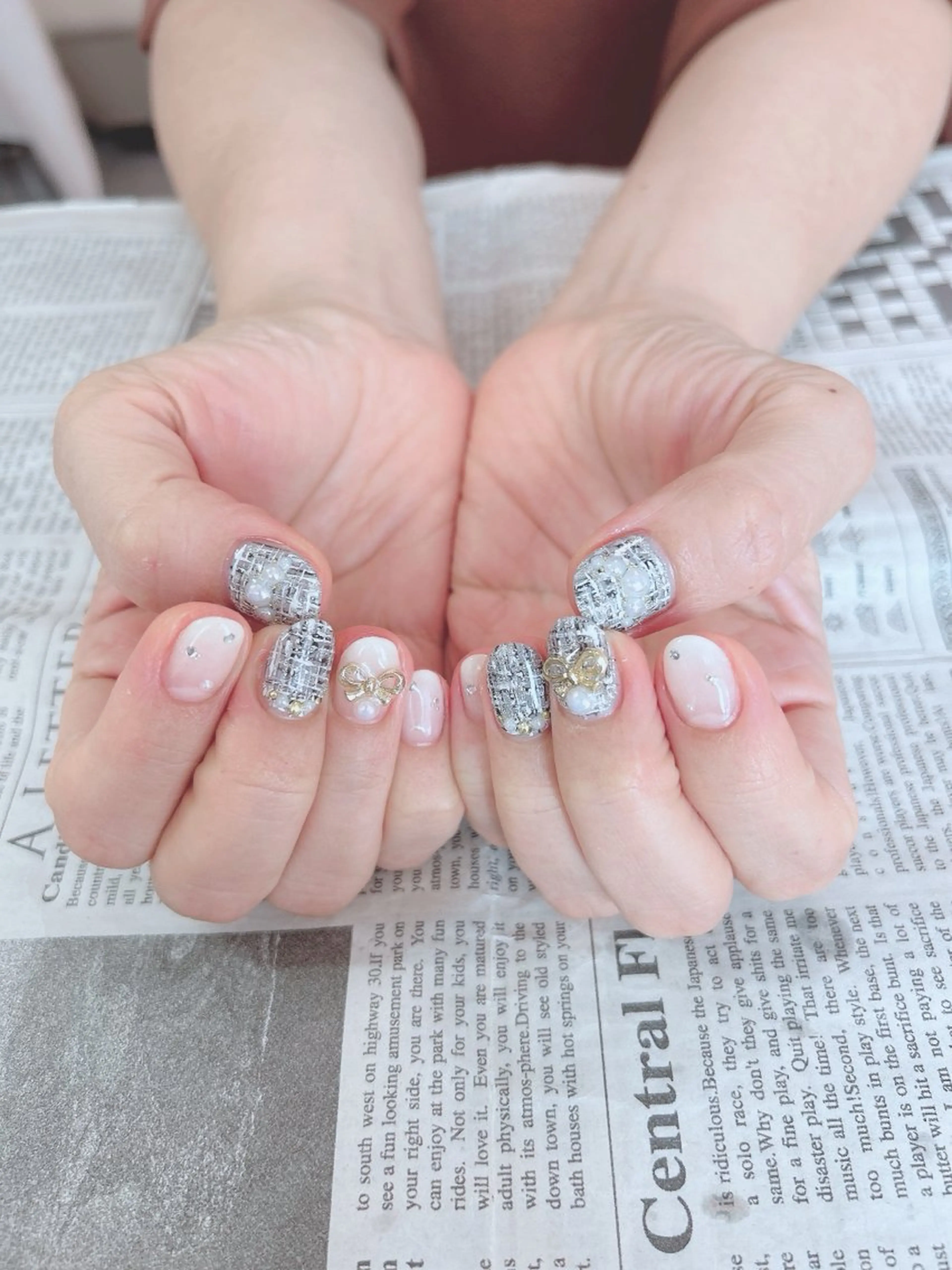 ネイル ハンドネイル ハンドケア 森山 舞のネイルデザイン