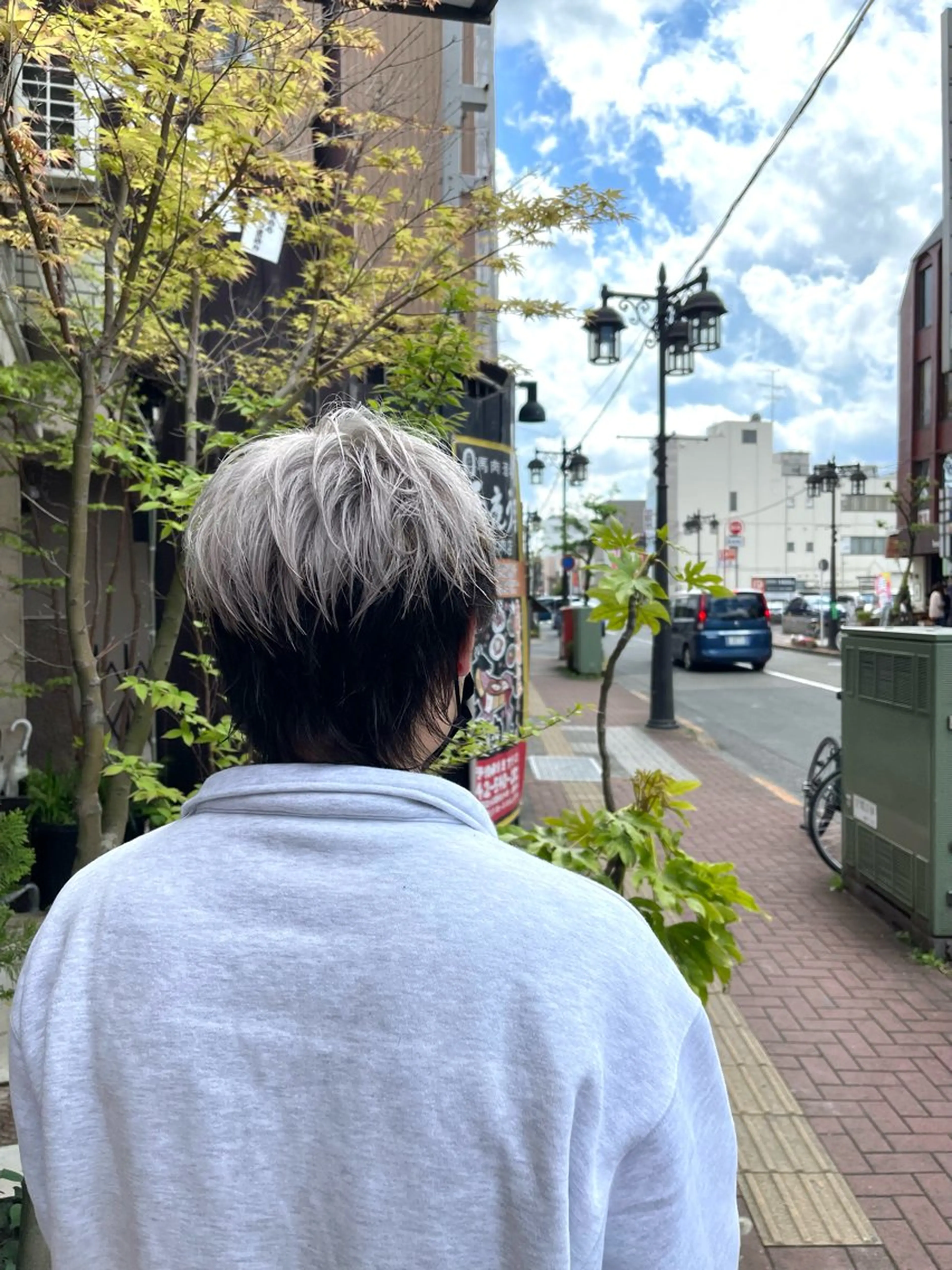 ショート カラー メンズ メンズウルフカット ウルフカット ショート/ボブ アンドウ☺︎のヘアスタイル