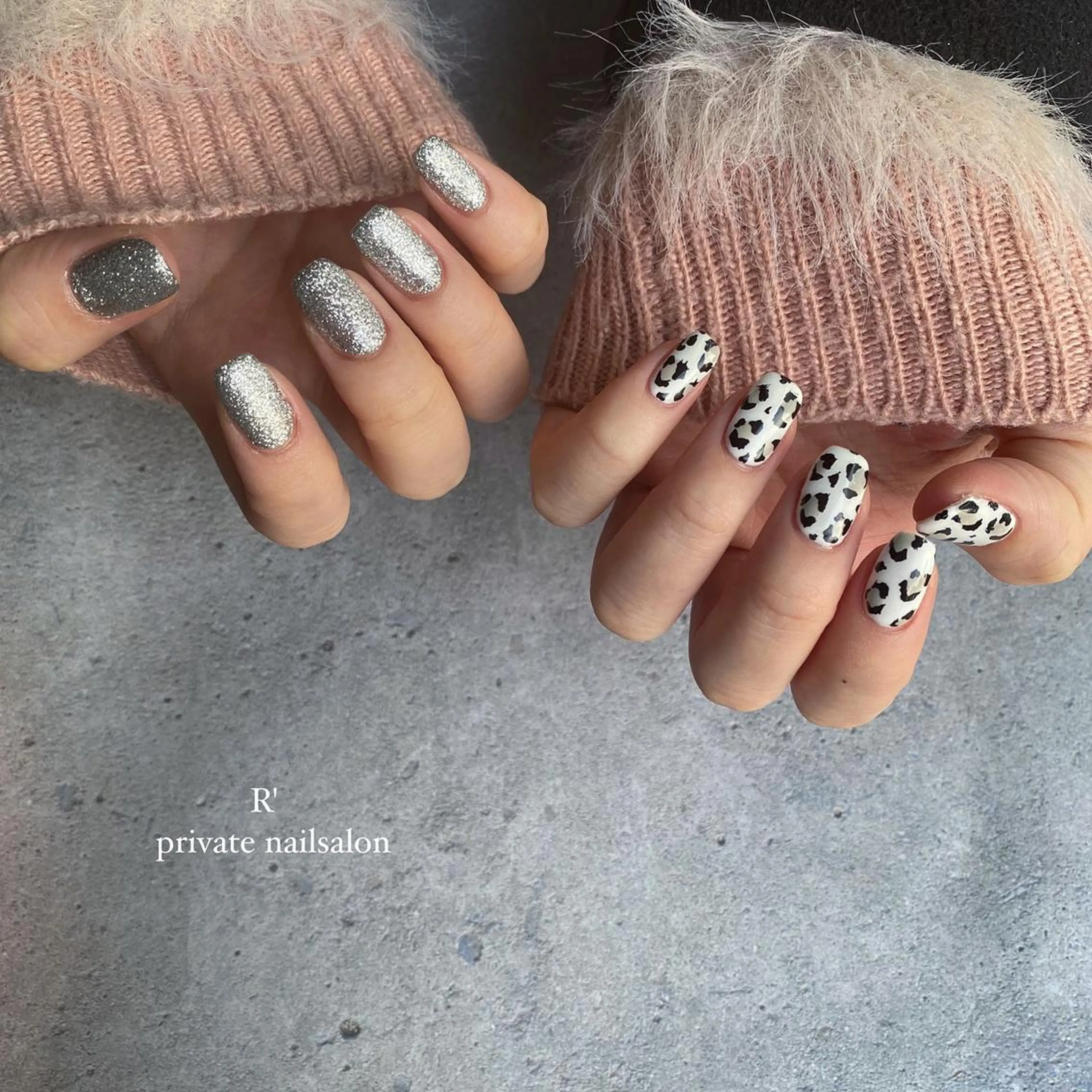 ネイル アニマル柄 Bersinar nail所属・Bersinar nail(rina)のネイルデザイン