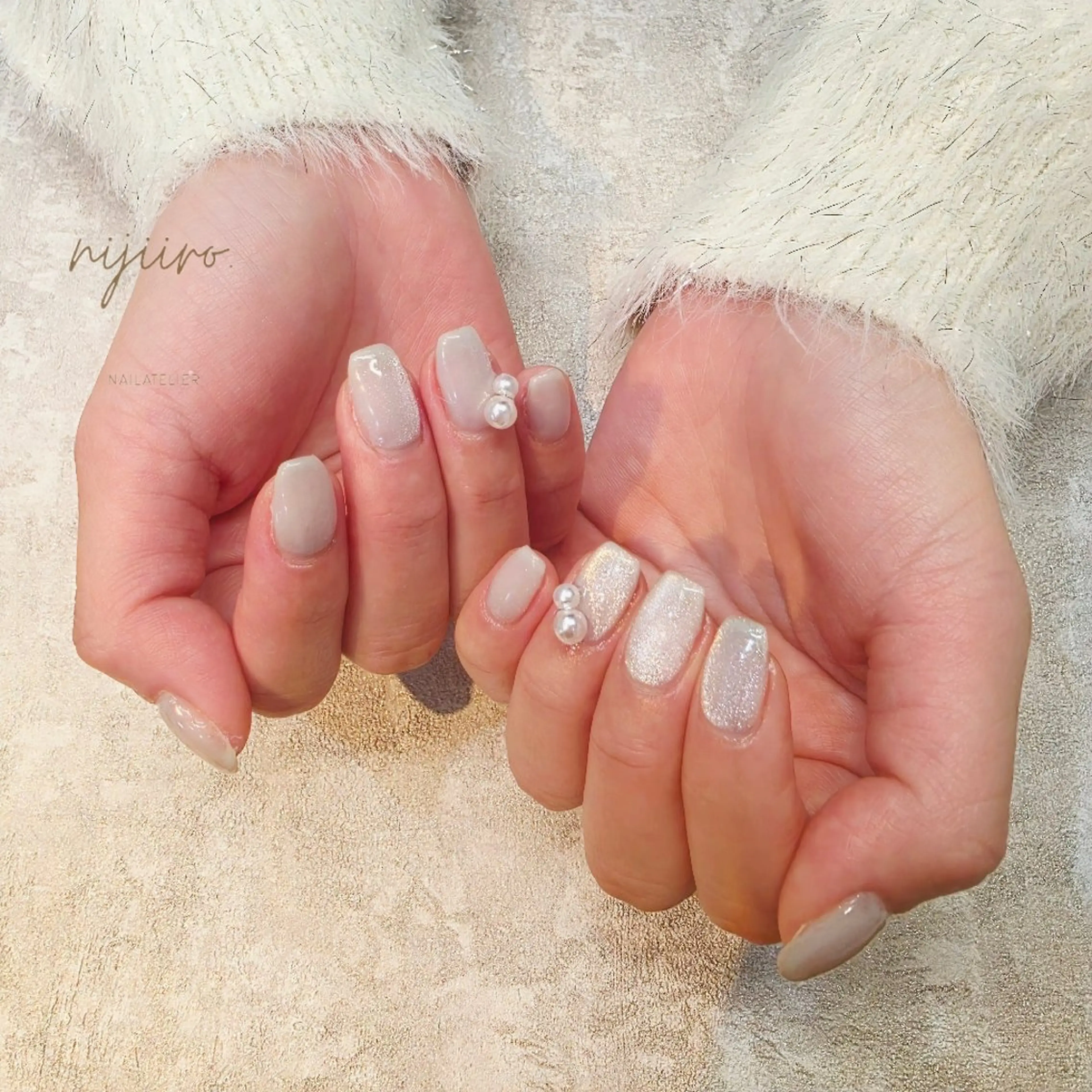 ネイル ハンドネイル nailatelier nijiiro.所属・nijiiro🌈 サトウのネイルデザイン